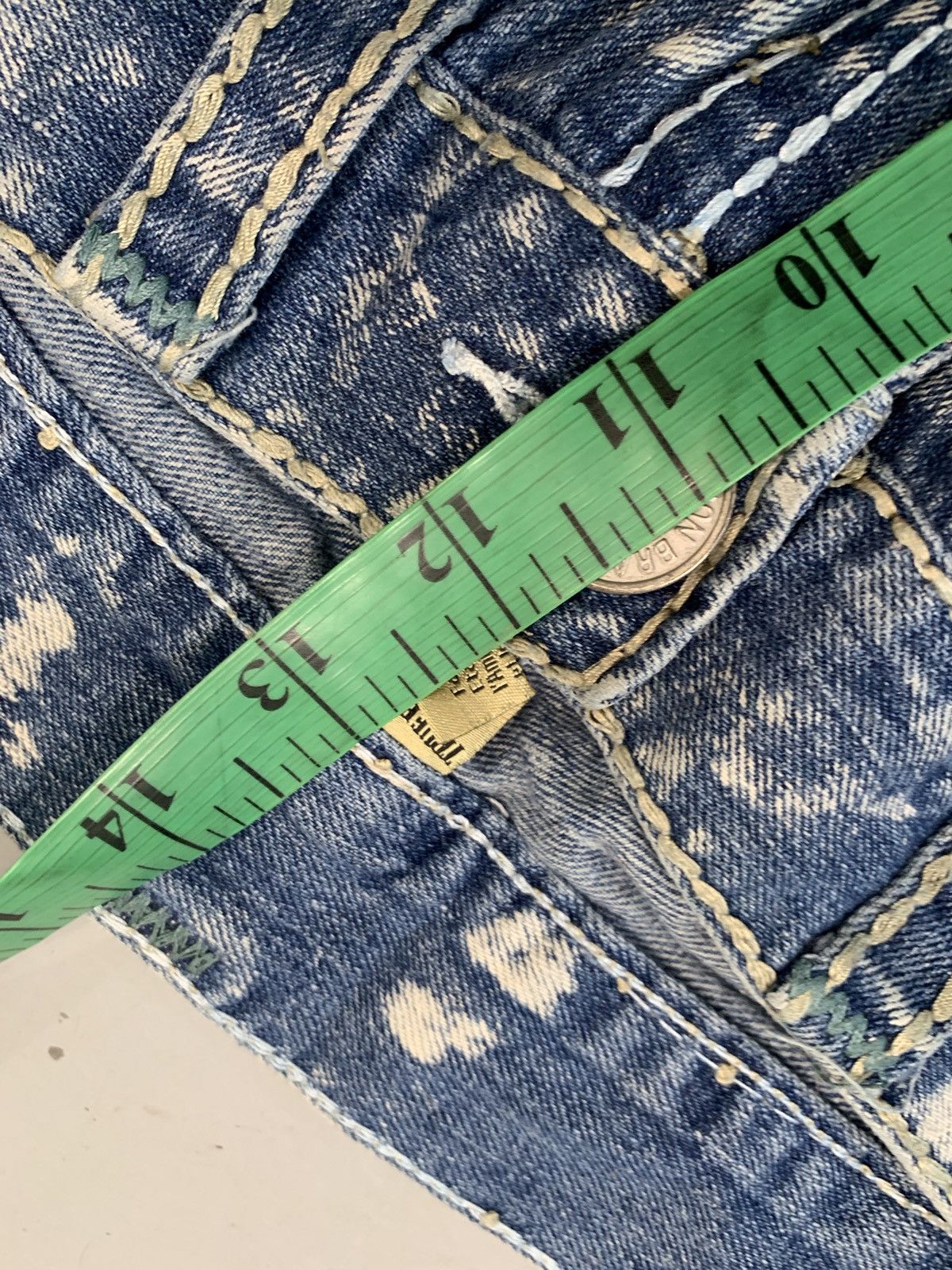 True Religion Vintage true religion thread embroidered straight denim Size US 36 / EU 52 - 13 Thumbnail