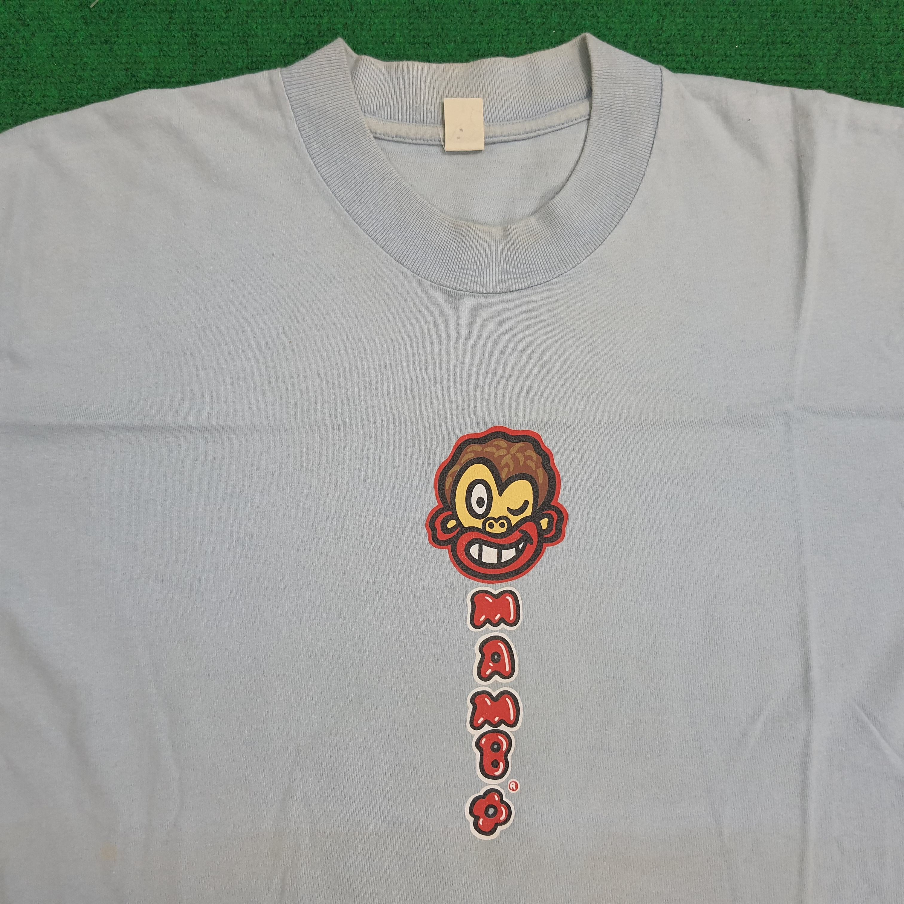 Mambo × Vintage Vinatge 90's MAMBO Surf Style Tshirt Size US L / EU 52-54 / 3 - 4 Thumbnail