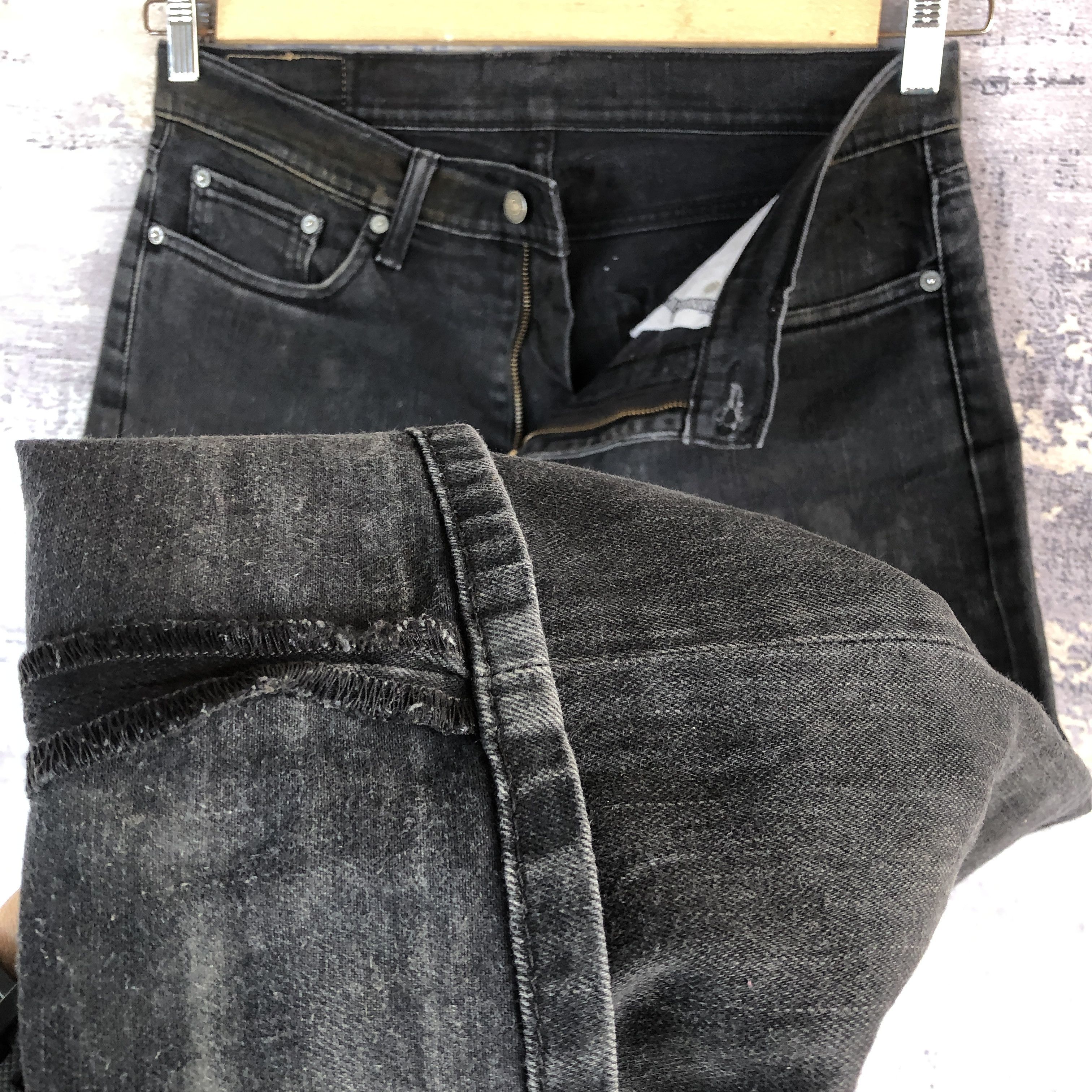 Levi's Vintage Distressed Levis Jeans Levi's 514 Faded Black Denim Size US 34 / EU 50 - 8 Thumbnail