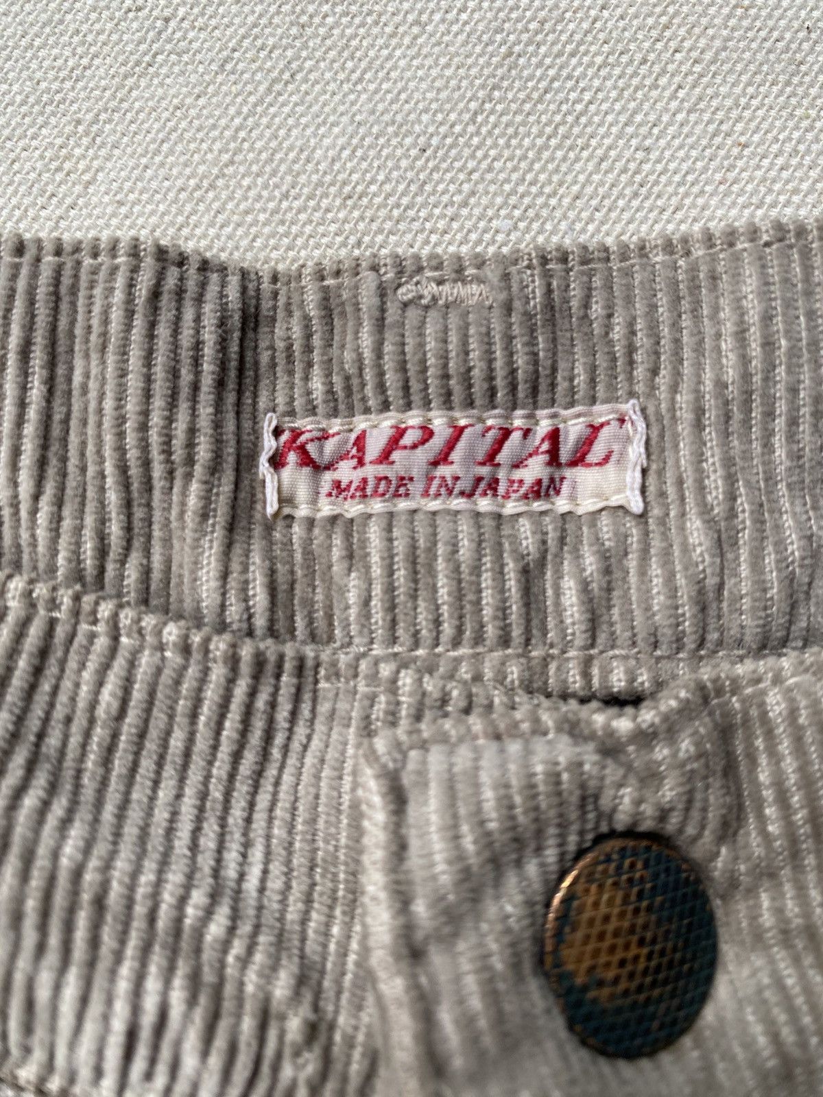 Kapital Kapital 14W Heavy Corduroy ‘Wallaby’ Flared Pants Size 29" - 5 Thumbnail