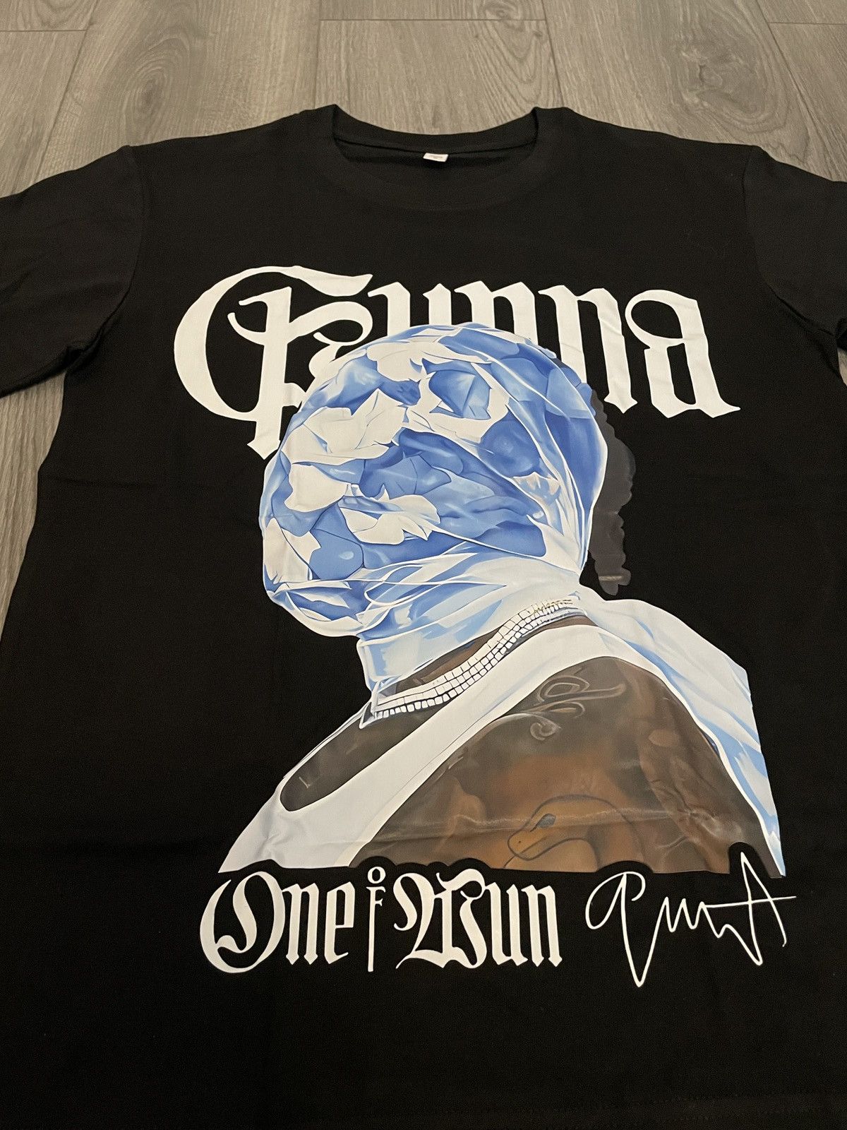 Vintage Gunna "One of Wun" Graphic T-Shirt Album Art Size US S / EU 44-46 / 1 - 4 Thumbnail