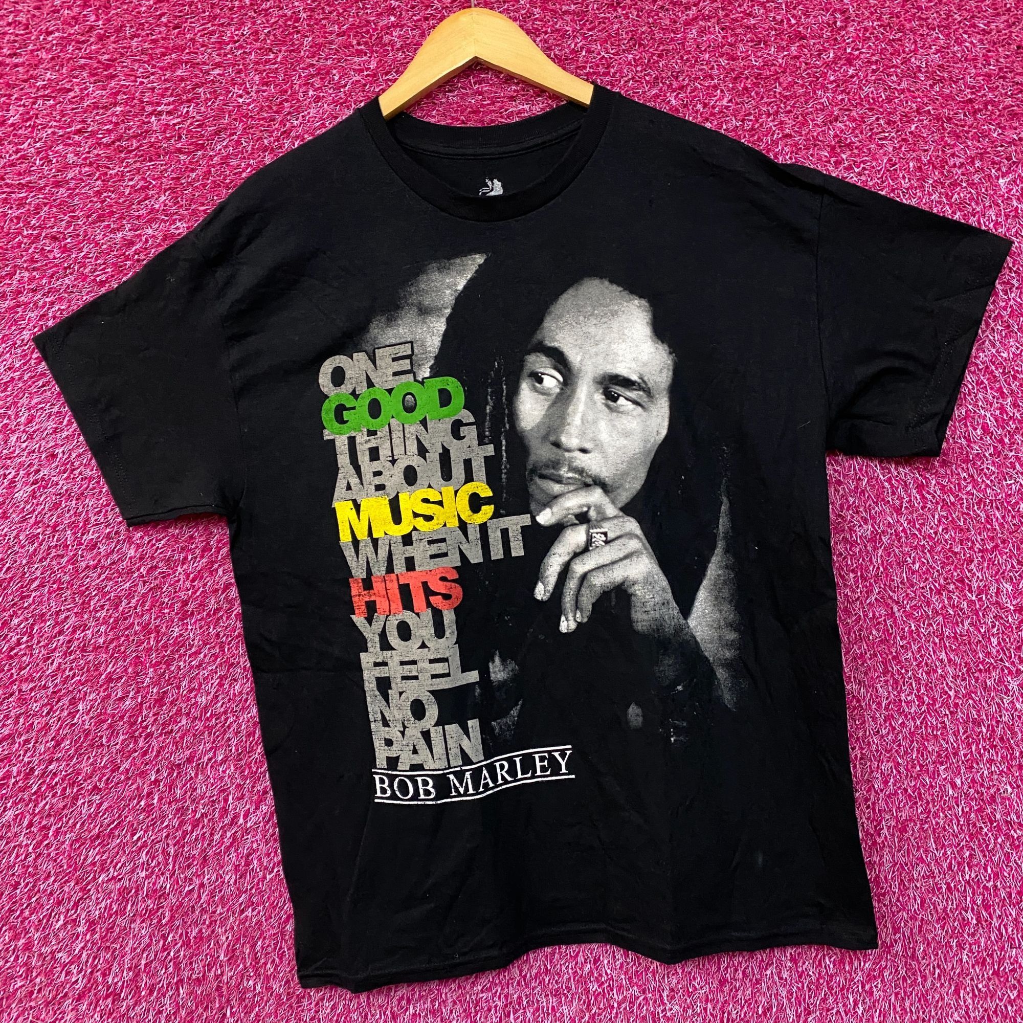 Bob Marley Bob Marley Good Music Hits Graphic Design T-Shirt Large Size US L / EU 52-54 / 3 - 3 Thumbnail