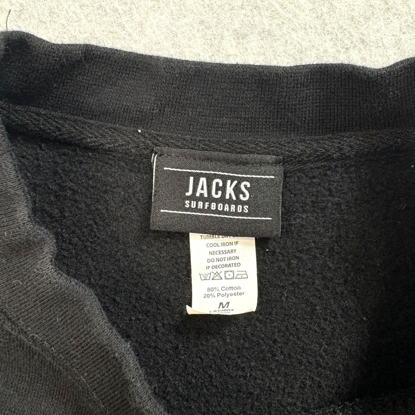 Logo 7 Jacks Surf Shop Sweatshirt Men M Black Logo Smiley Face California Size US M / EU 48-50 / 2 - 3 Thumbnail