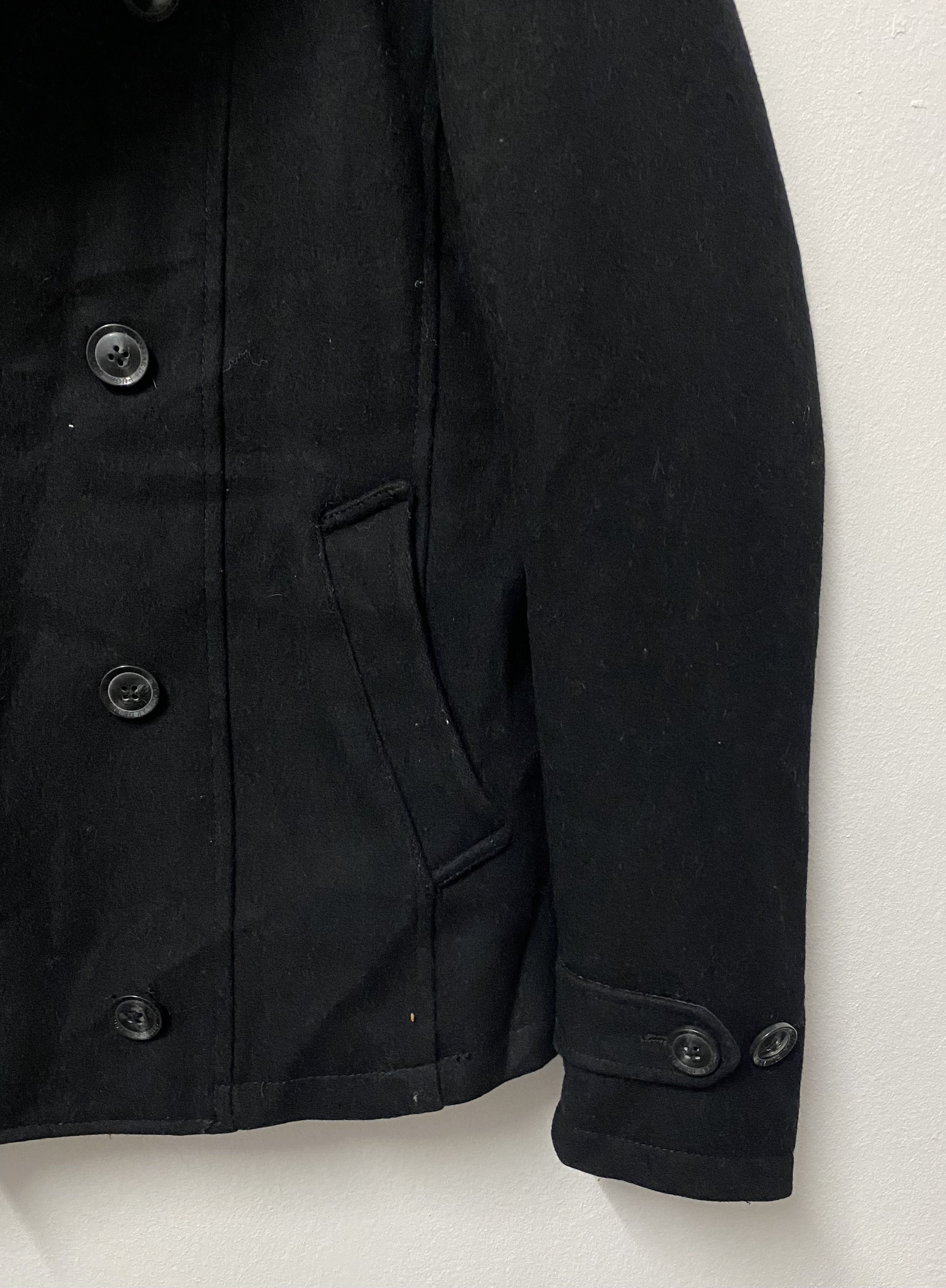 GOSTAR DE FUGA VTG Gostar De Fuga Double Breasted Wool Jacket Black Size US S / EU 44-46 / 1 - 9 Thumbnail