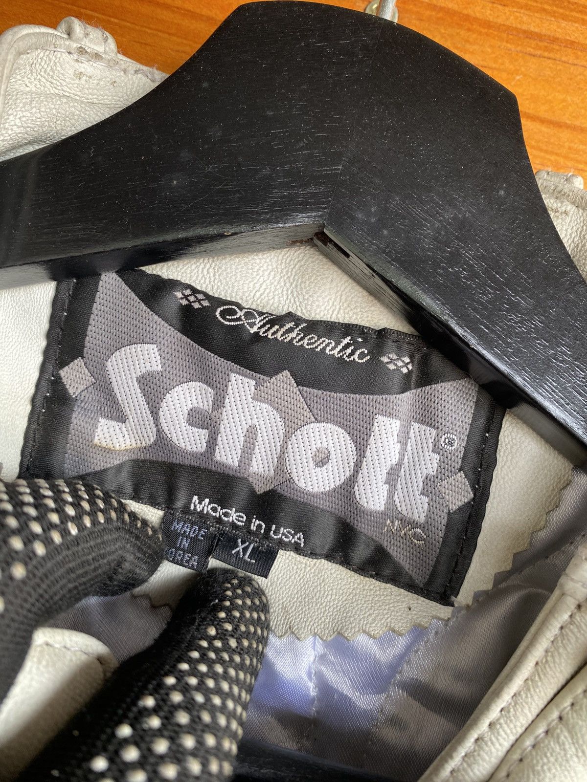 Schott Vintage **Schott NYC Café Racer Jacket Motorcycle Biker Size US L / EU 52-54 / 3 - 9 Thumbnail