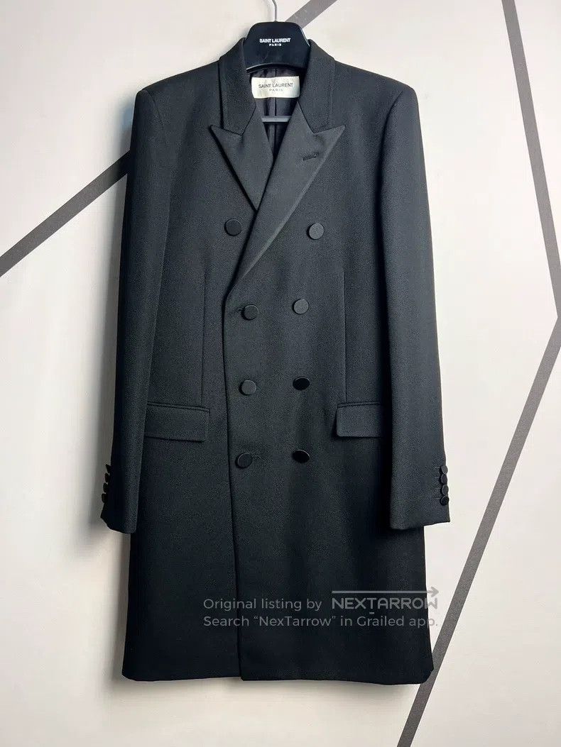 Other Saint Laurent Paris Double-breasted Smoking Greatcoat Size Size US M / EU 48-50 / 2 - 1 Thumbnail