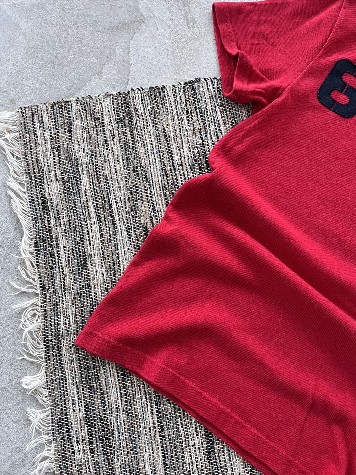Polo Ralph Lauren Vintage Polo Ralph Lauren Red Logo Luxury Y2K Polo Tshirt Size US S / EU 44-46 / 1 - 5 Thumbnail