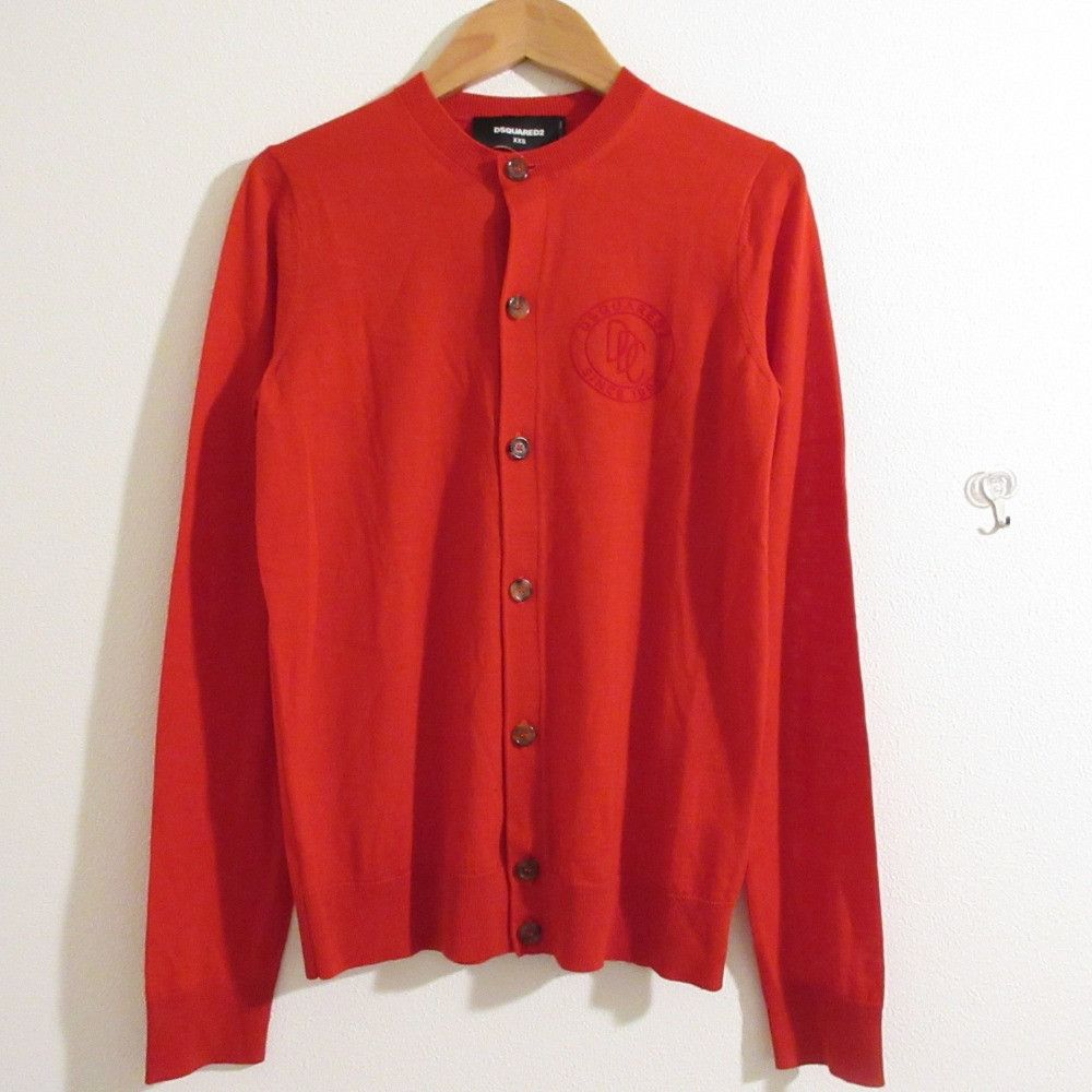 Other Other Dsquared2 Logo Print Knit Cardigan Others Tops DUTY FREE for USA Size ONE SIZE - 1 Thumbnail
