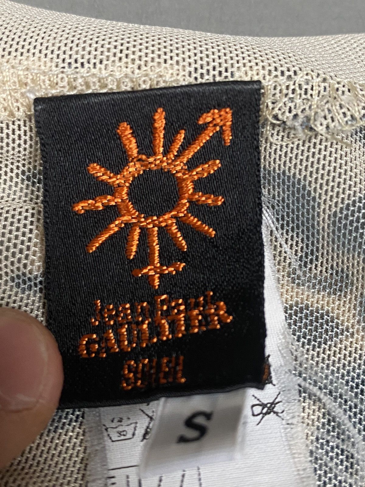 Jean Paul Gaultier Jean paul gaultier SS96 safe sex forever tattoo mesh top Size US S / EU 44-46 / 1 - 6 Thumbnail