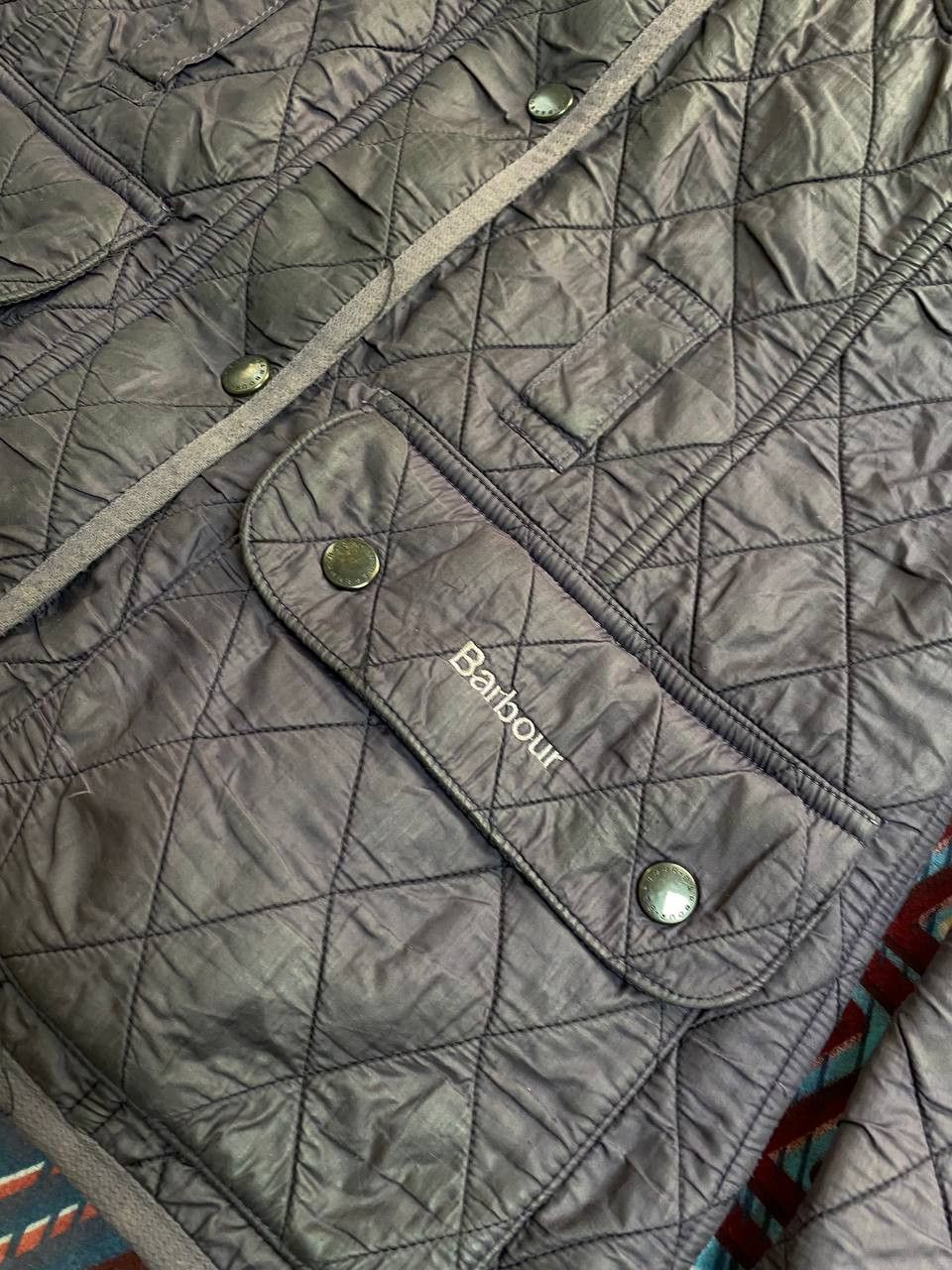 Barbour × Vintage Barbour Drax Quilt coat Women's size USA 8 Size M / US 6-8 / IT 42-44 - 16 Thumbnail