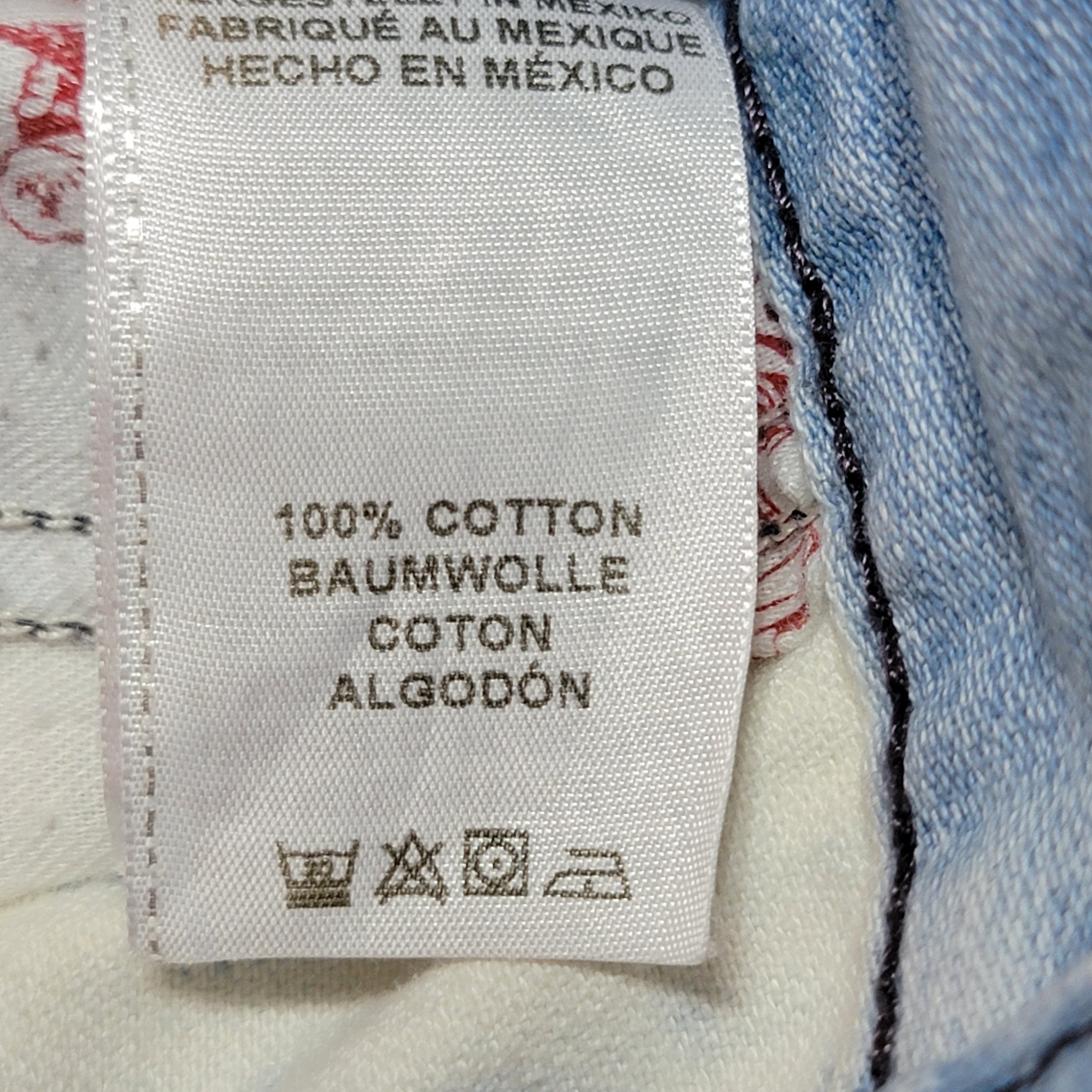True Religion True Religion Shredded Front Acid Washed Straight Jeans - 40 Size 42" / US 20 - 9 Thumbnail