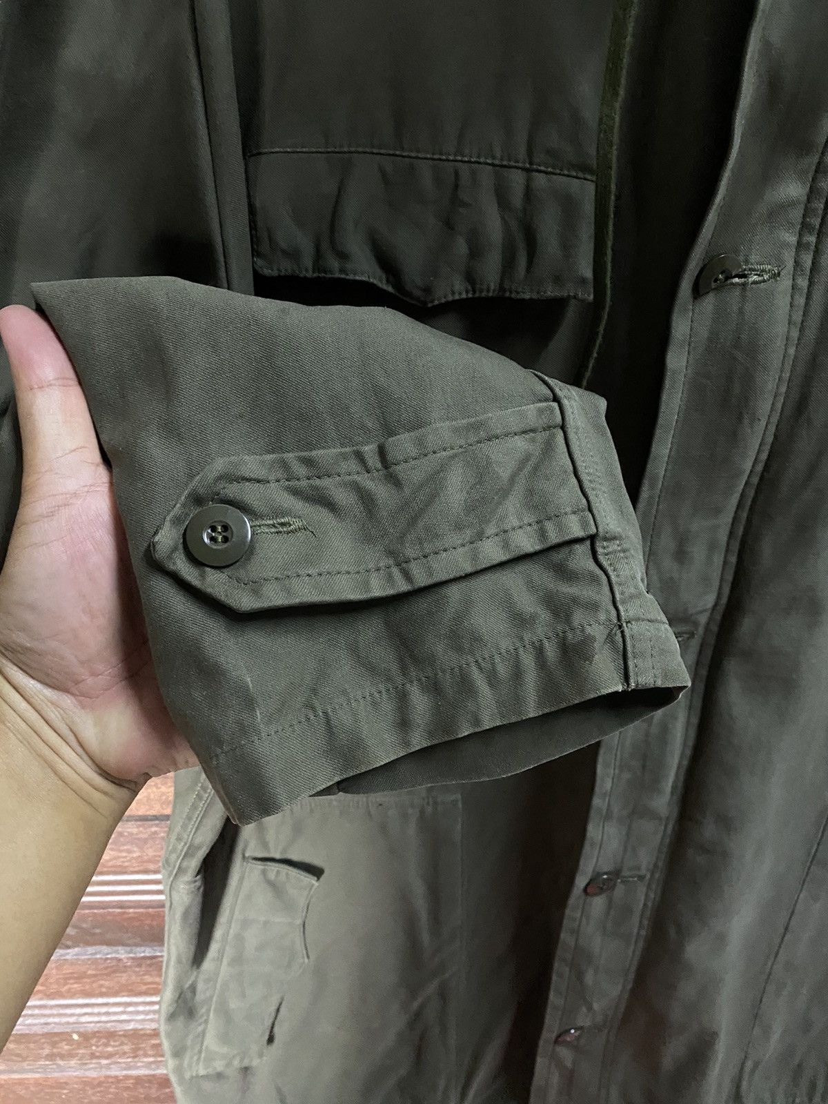 Vintage Vintage OG 1994 Army Parkas Hoodie Jacket Size US L / EU 52-54 / 3 - 7 Thumbnail