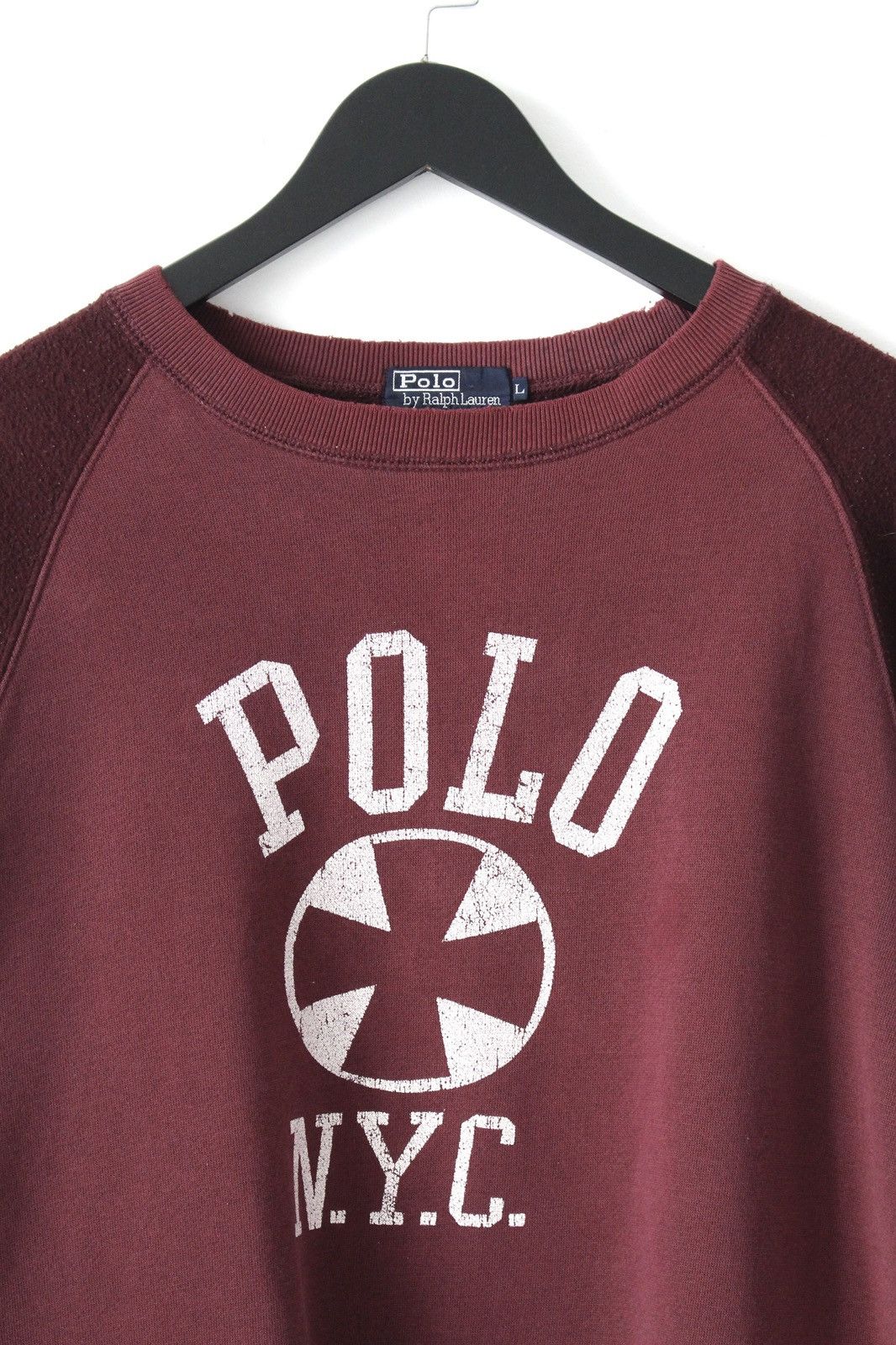 Polo Ralph Lauren 1990S POLO RALPH LAUREN “POLO N.Y.C.” CREWNECK SWEATSHIRT Size US L / EU 52-54 / 3 - 3 Thumbnail