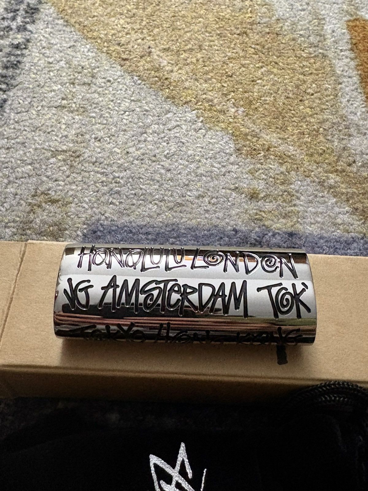 Stussy Stussy City Metal Lighter Case | Grailed