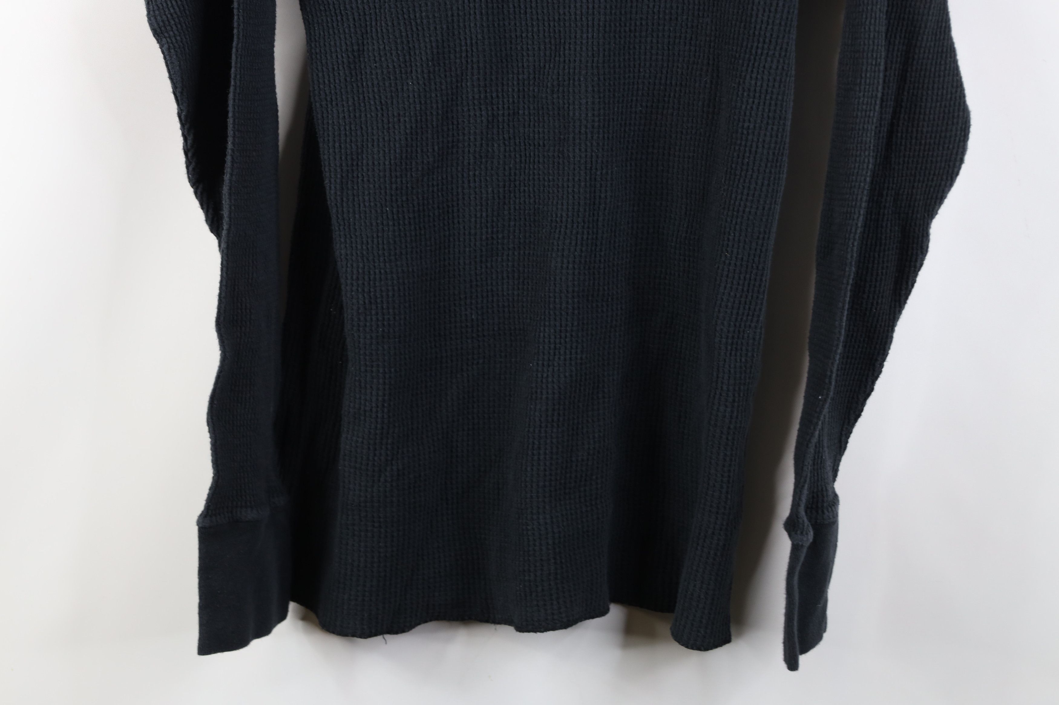 Vintage Vintage Y2K Streetwear Waffle Knit Long Sleeve T-Shirt Size US M / EU 48-50 / 2 - 3 Thumbnail