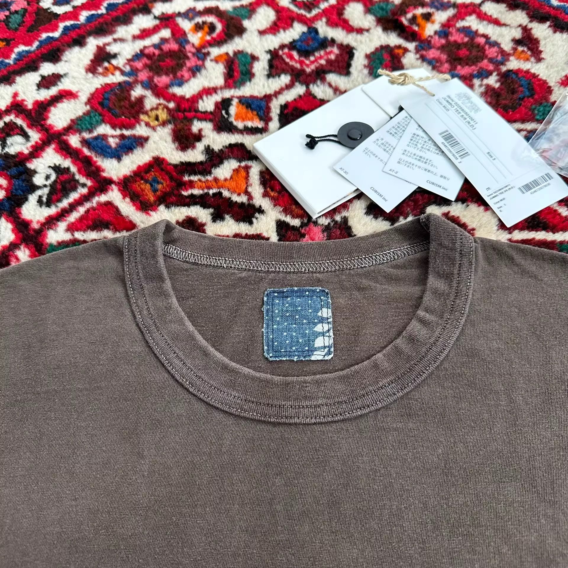 Visvim VISVIM 25AW ICT JUMBO Mud-Dyed Tee Size US L / EU 52-54 / 3 - 5 Thumbnail