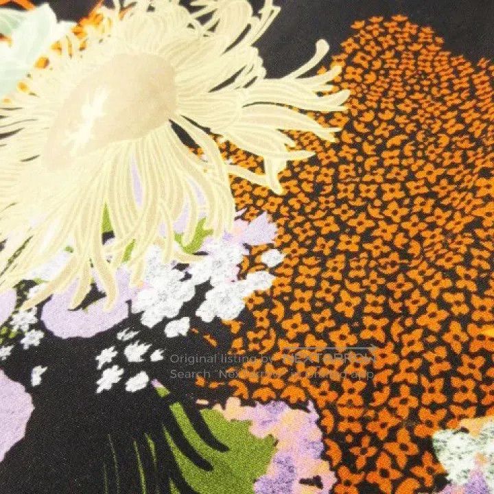 Dries Van Noten Dries Van Noten Floral Silk Midi Skirt Size 35" - 5 Thumbnail