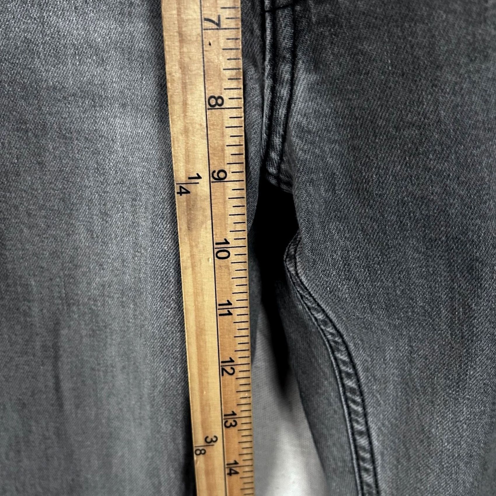 Levi's Levis 514 Mens Grey Straight Fit Denim Jeans 36x32 Grey Wash 00514-1660 Size US 36 / EU 52 - 8 Thumbnail