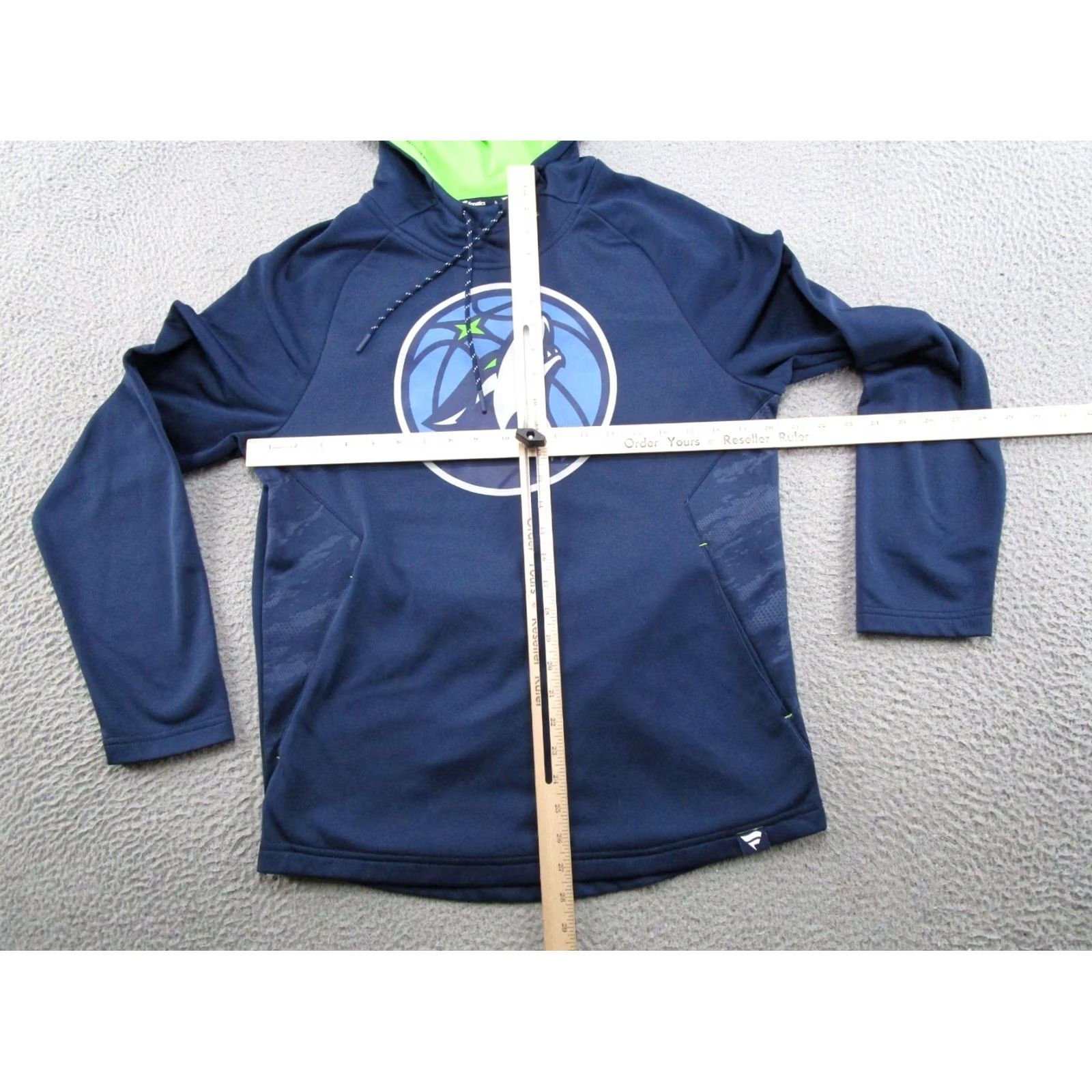 Vintage Fanatics Minnesota Timberwolves Hoodie Pullover Mens M Blue Basketball Sports All Seasons Hooded Mens Size M Blue Nike? Size US M / EU 48-50 / 2 - 7 Thumbnail