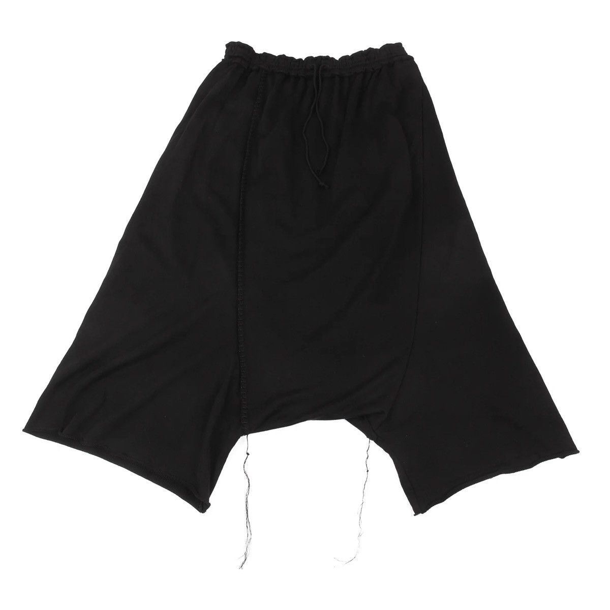 Yohji Yamamoto Y’s x Yohji Yamamoto Stitch Cotton Dropped Crotch Pants Size 26" / US 2 / IT 38 - 4 Thumbnail