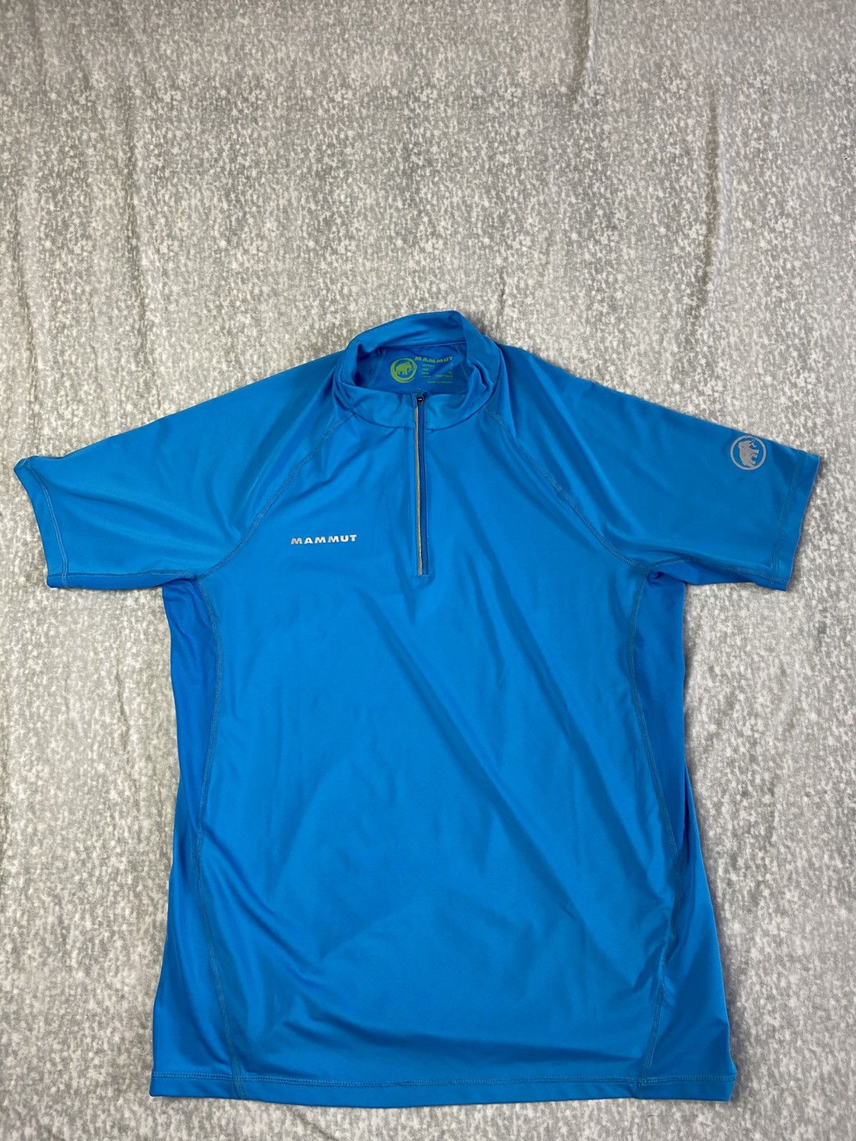 Mammut Mammut Half Zip Performance T-Shirt Size US XL / EU 56 / 4 - 1 Thumbnail