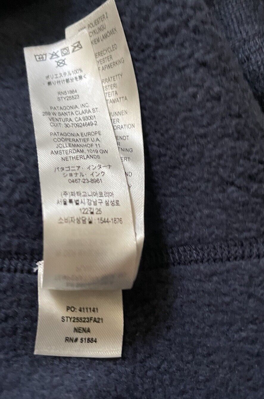 Patagonia Patagonia Fleece Sweater Men's 1/2 Zip Pullover Blue Navy S Size US S / EU 44-46 / 1 - 15 Thumbnail
