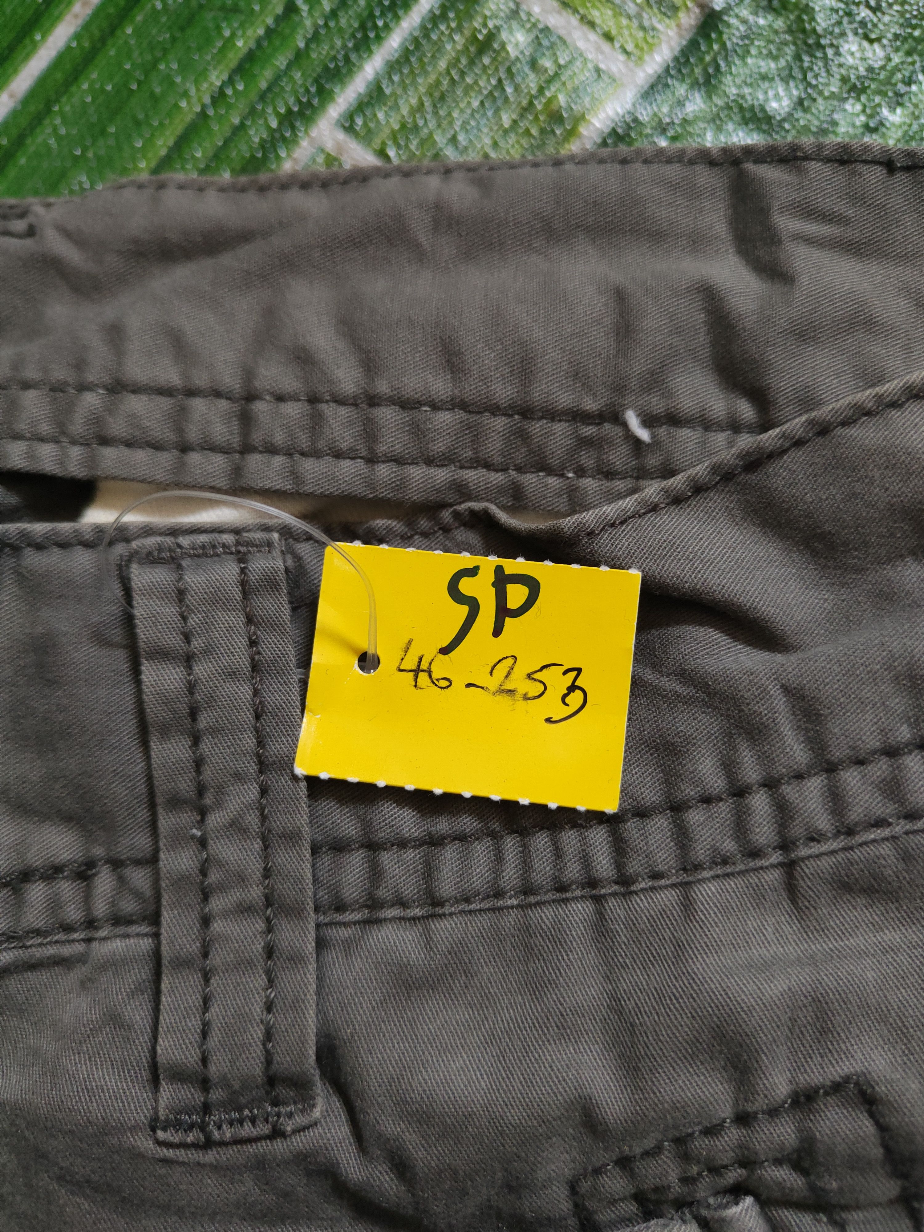 Japanese Brand DL Villand Olive Multipocket utility Cargo Pants #sp46-253T Size US 37 - 17 Thumbnail