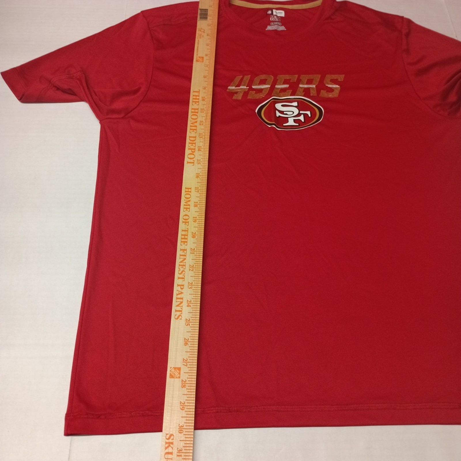 NFL San Francisco 49ers NFL Shirt Men's XL Red TX3 Cool Size US XL / EU 56 / 4 - 5 Thumbnail