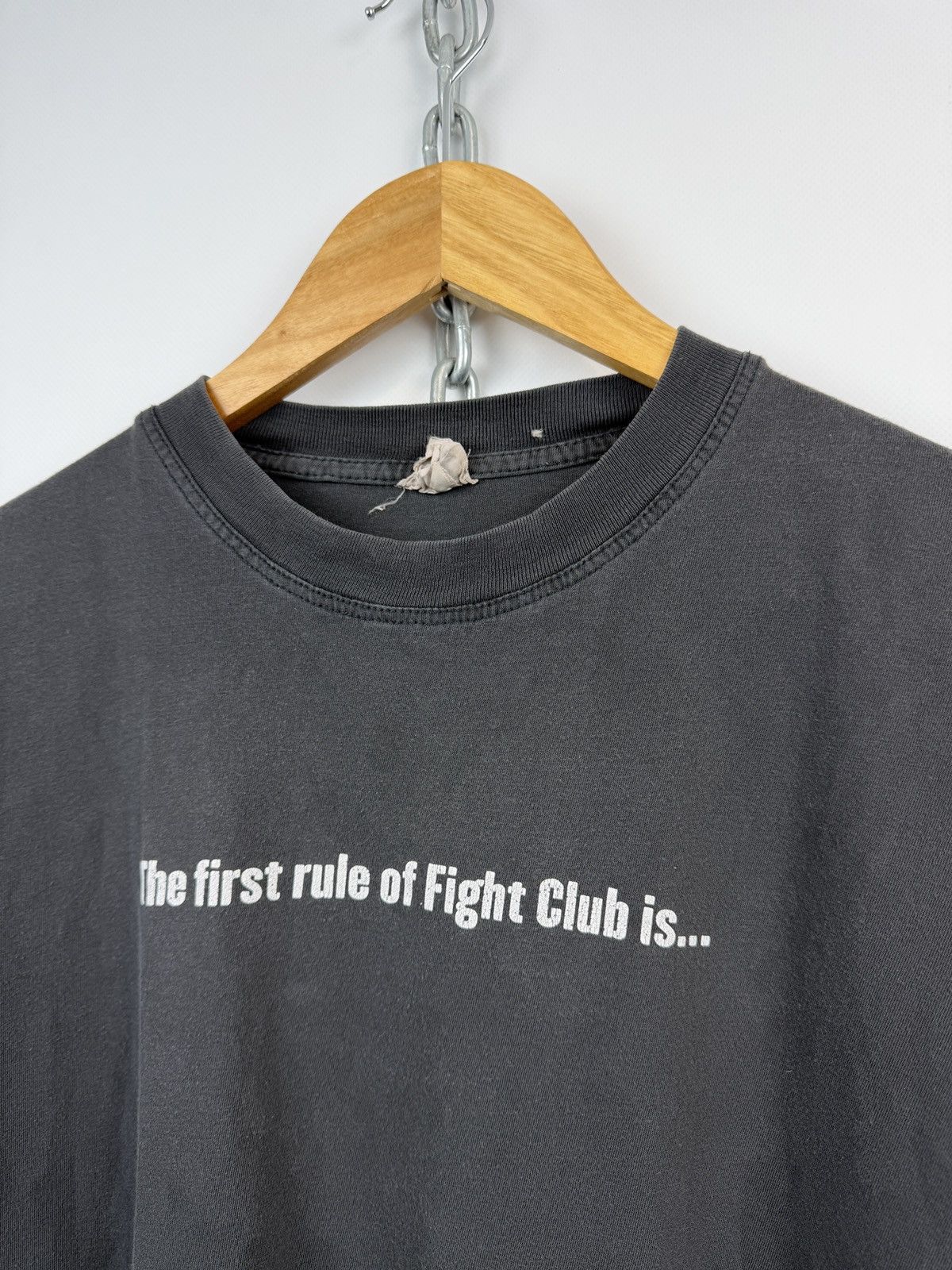 90s Fight Club Promo Shirt Tyler in Black, Men's — image 2 of 6