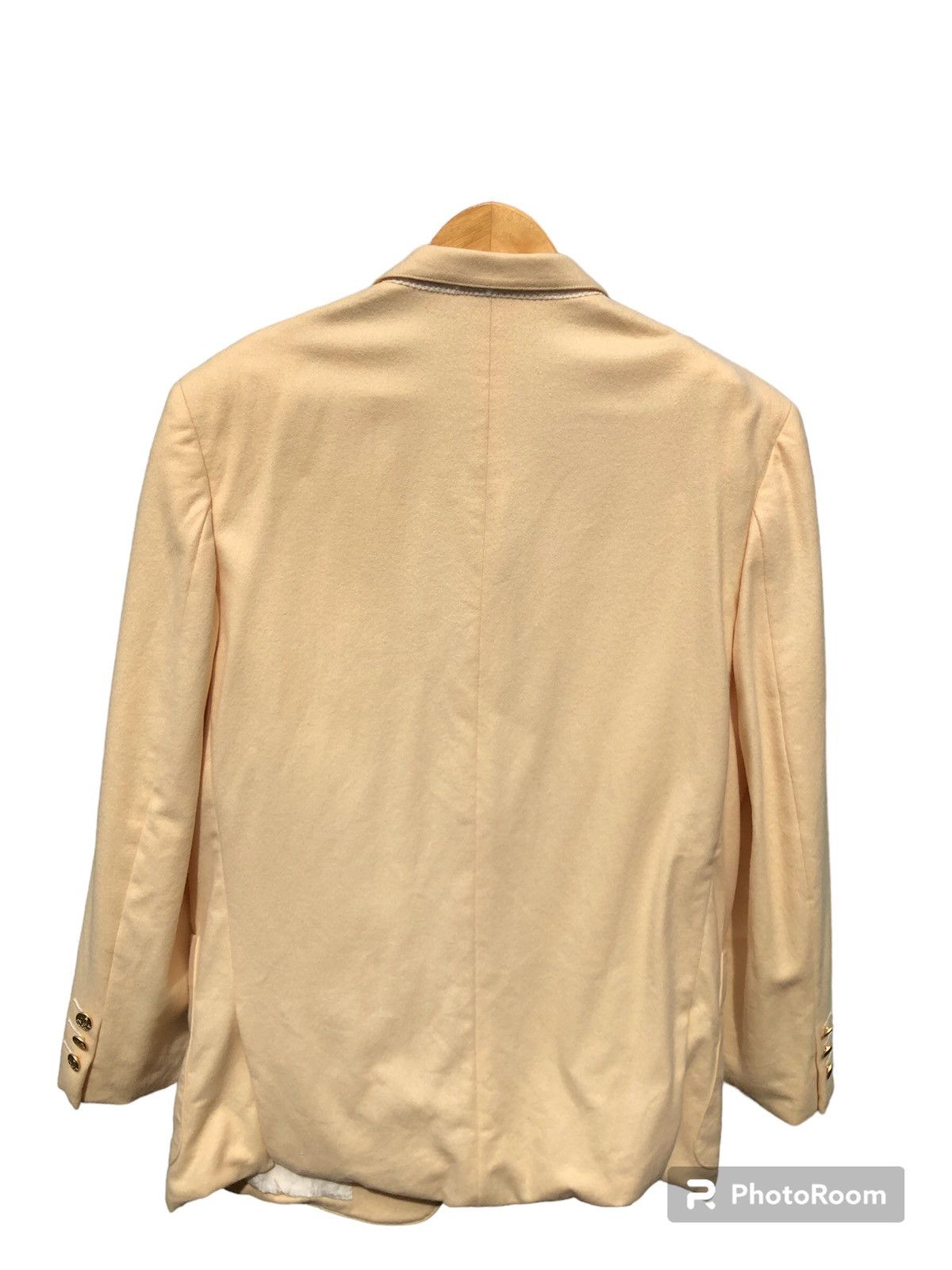 Junko Shimada Vintage JUNKO SHIMADA gold button wool blazer Size US M / EU 48-50 / 2 - 2 Thumbnail