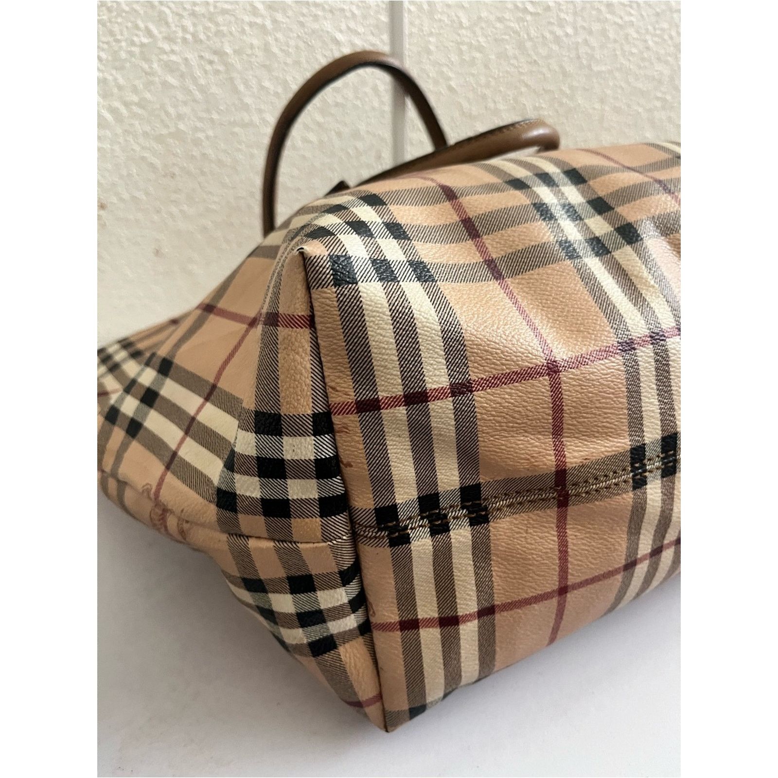 Burberry Burberry Haymarket Canterbury tote bag Size ONE SIZE - 10 Thumbnail