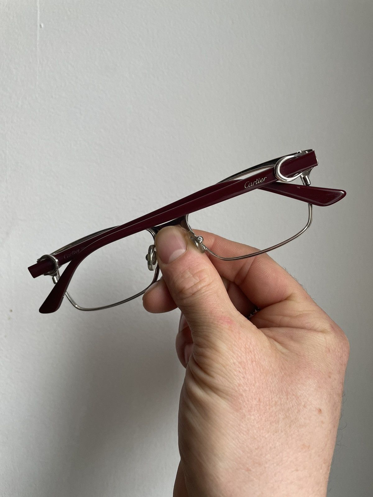 Cartier Cartier 145 metal acetate frame sunglasses Size ONE SIZE - 2 Thumbnail