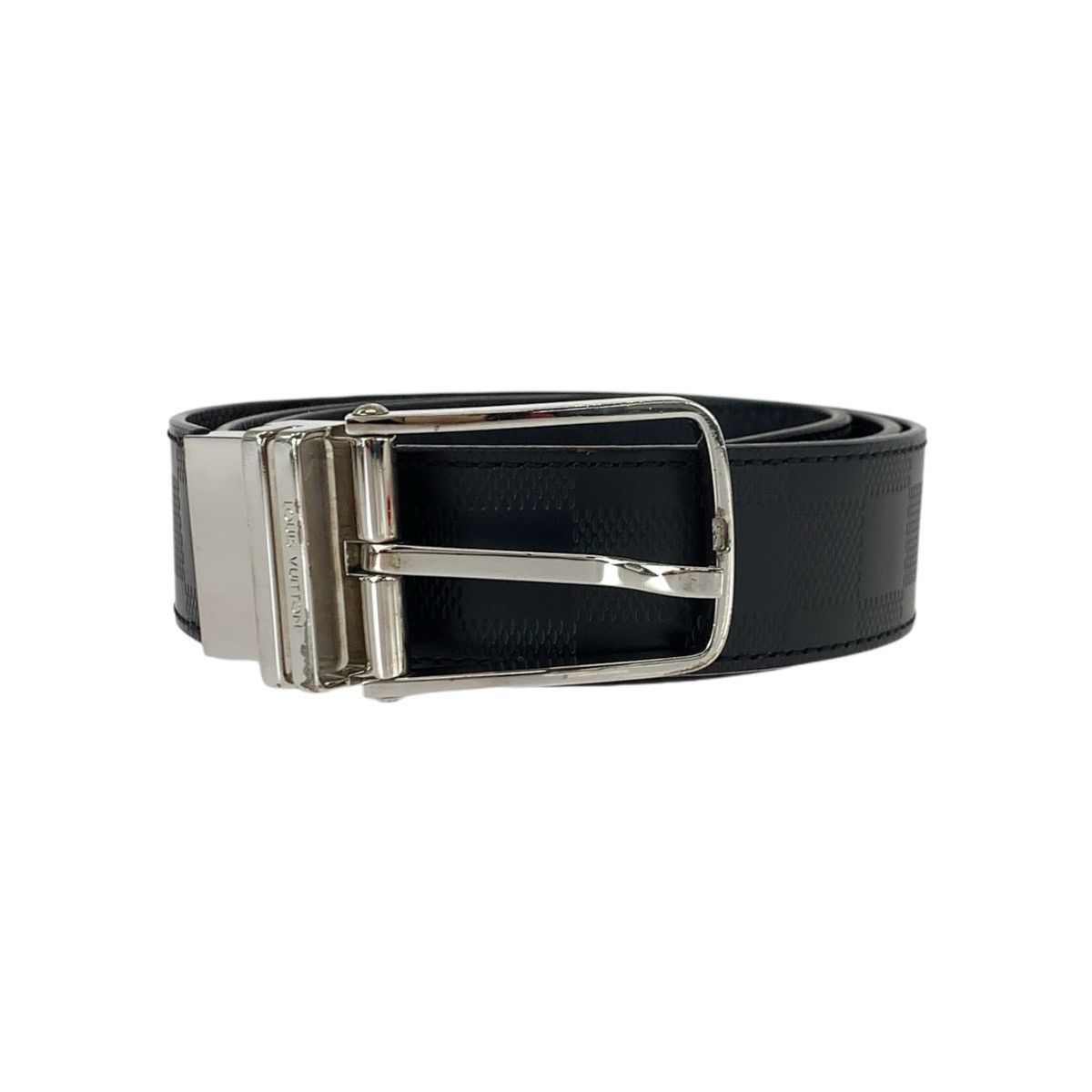 Louis Vuitton Louis Vuitton Louis Vuitton Sangle Boston Damier Infini Leather Belt Leather Belt M9674 DUTY FREE for USA Size ONE SIZE - 1 Thumbnail