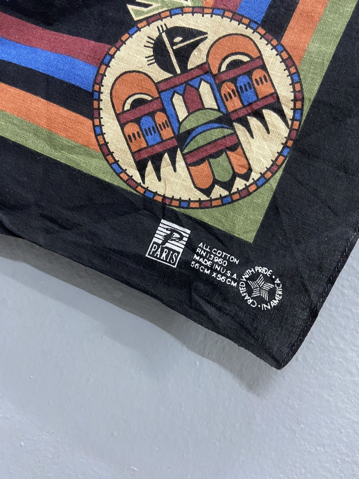 Other VINTAGE PARIS NATIVE AMERICAN BANDANA Size ONE SIZE - 3 Thumbnail