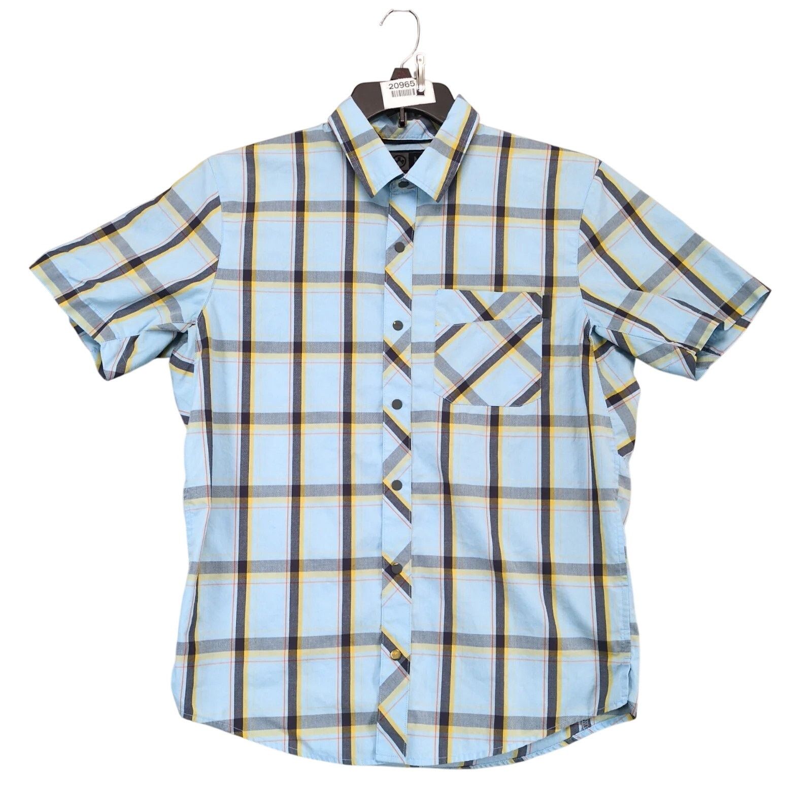 Other Magpul Industries Lt Blue Plaid Snap Up Shirt Men's M Casual Size US M / EU 48-50 / 2 - 1 Thumbnail