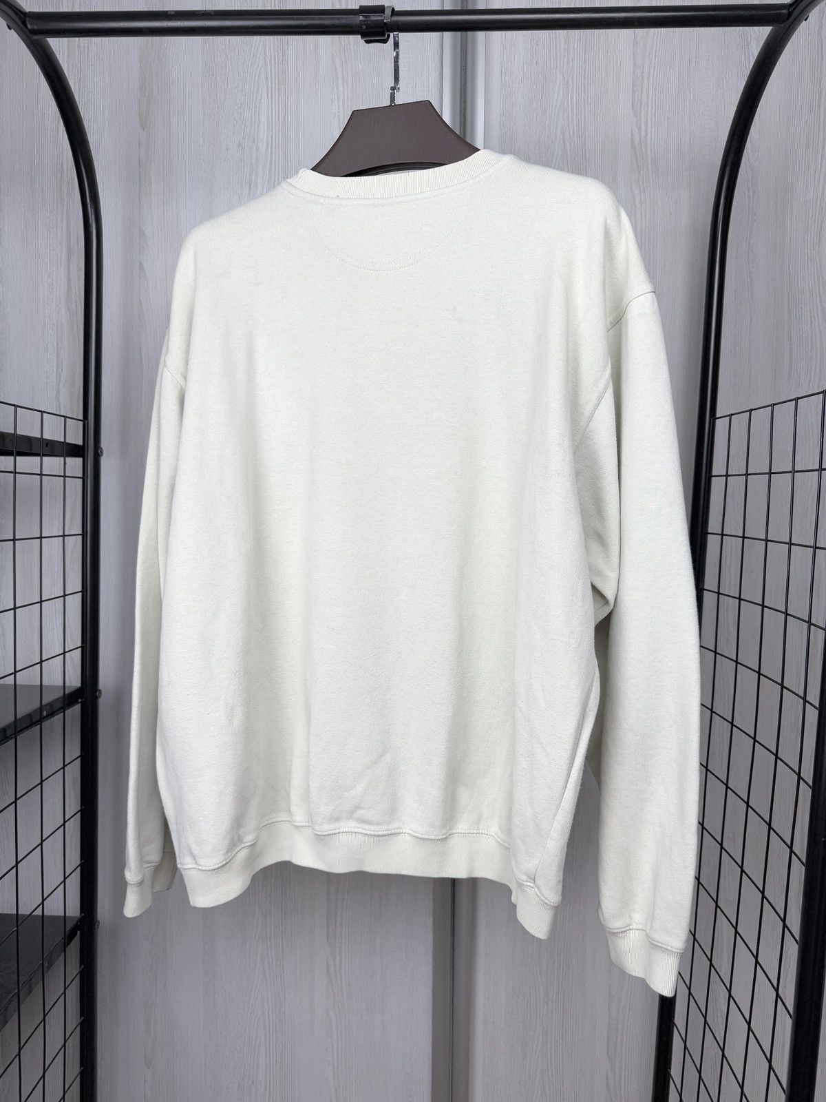 Nike Nike vintage y2k mini swoosh creamy sweatshirt pullover Size US XL / EU 56 / 4 - 8 Thumbnail