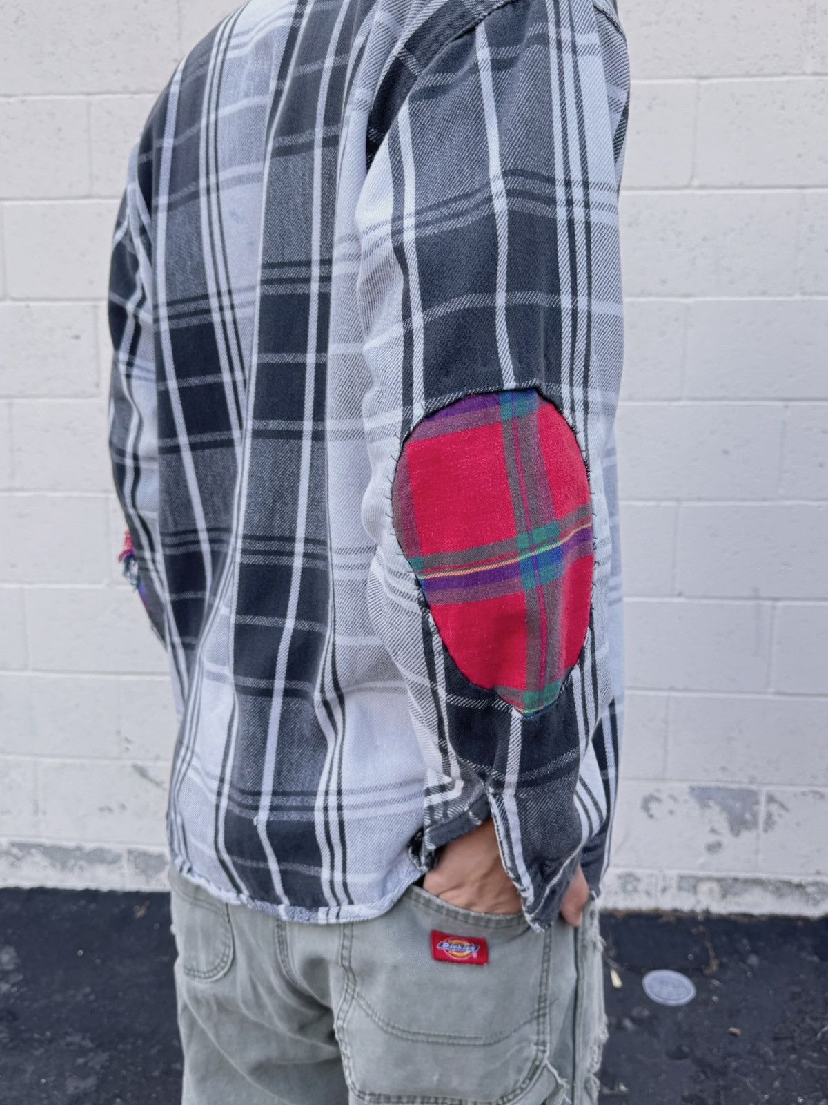Other VTG 70’s Patchwork Heavyweight Cotton Flannel Button Up Size US L / EU 52-54 / 3 - 4 Thumbnail