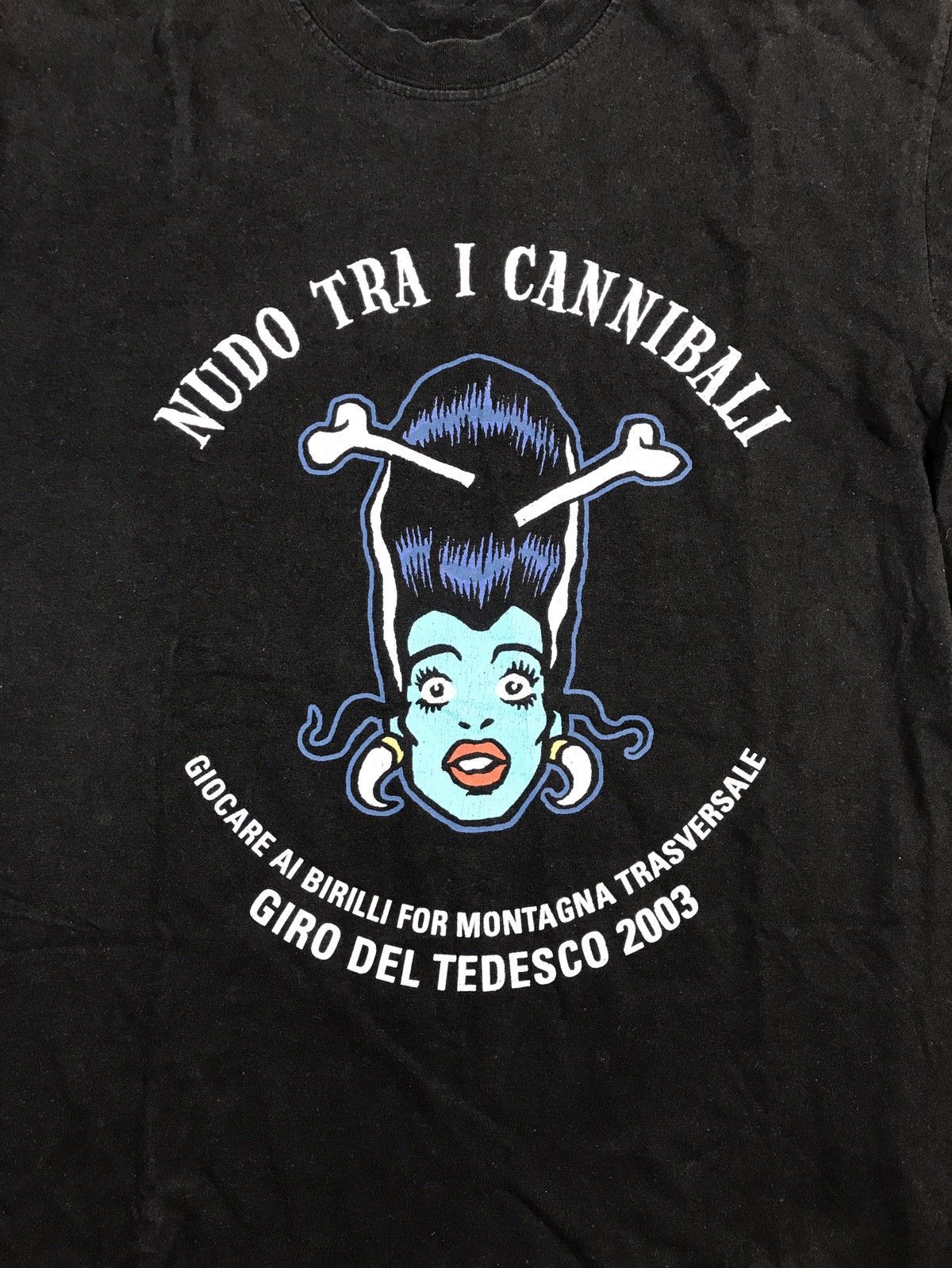 Band Tees × Vintage Die Arzte Nudo Tra I Cannibali Geheimtour Shirt 2003 Size US S / EU 44-46 / 1 - 2 Thumbnail