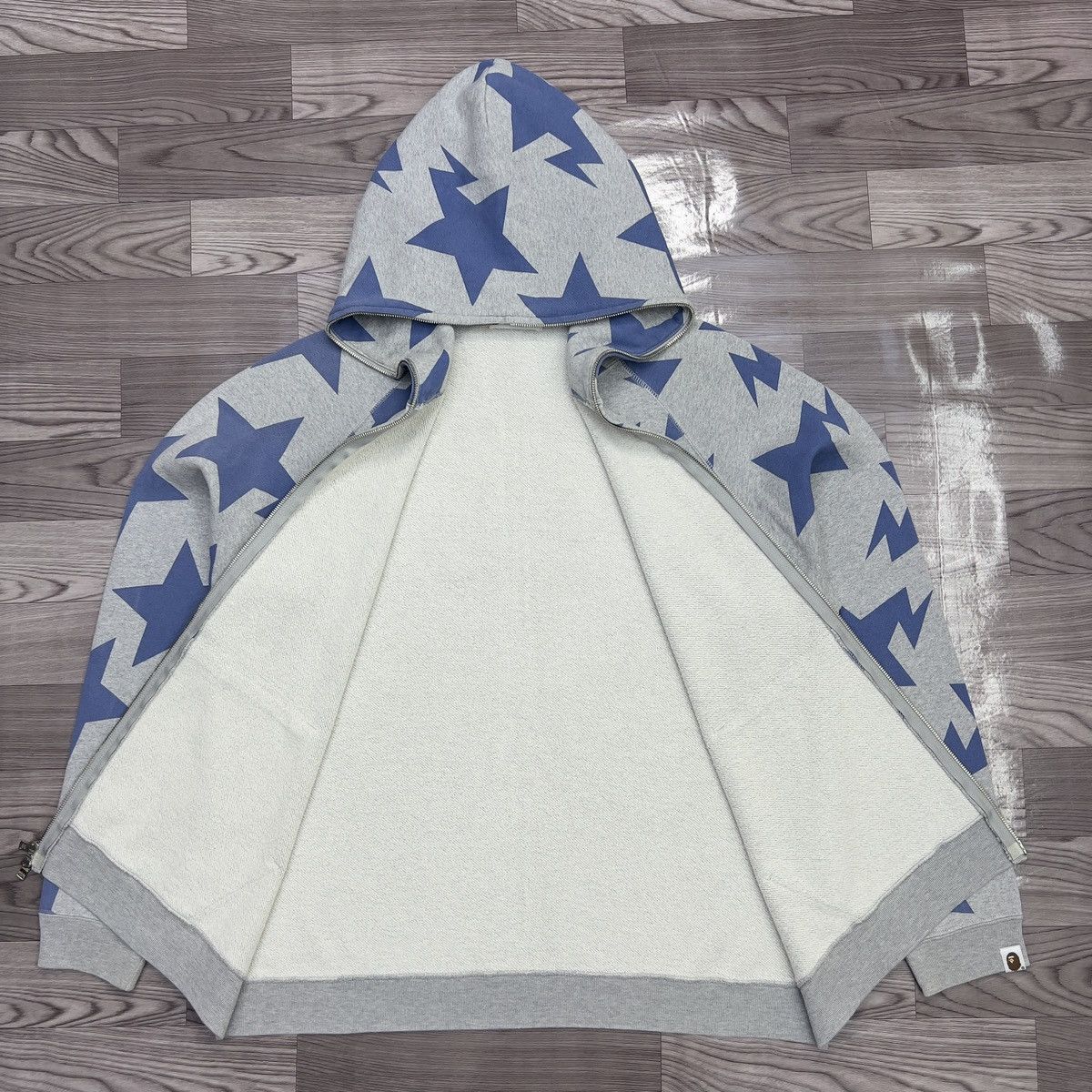 Bape 2008 Bape Nigo Bapesta Full Zip Hoodie Size US L / EU 52-54 / 3 - 2 Thumbnail