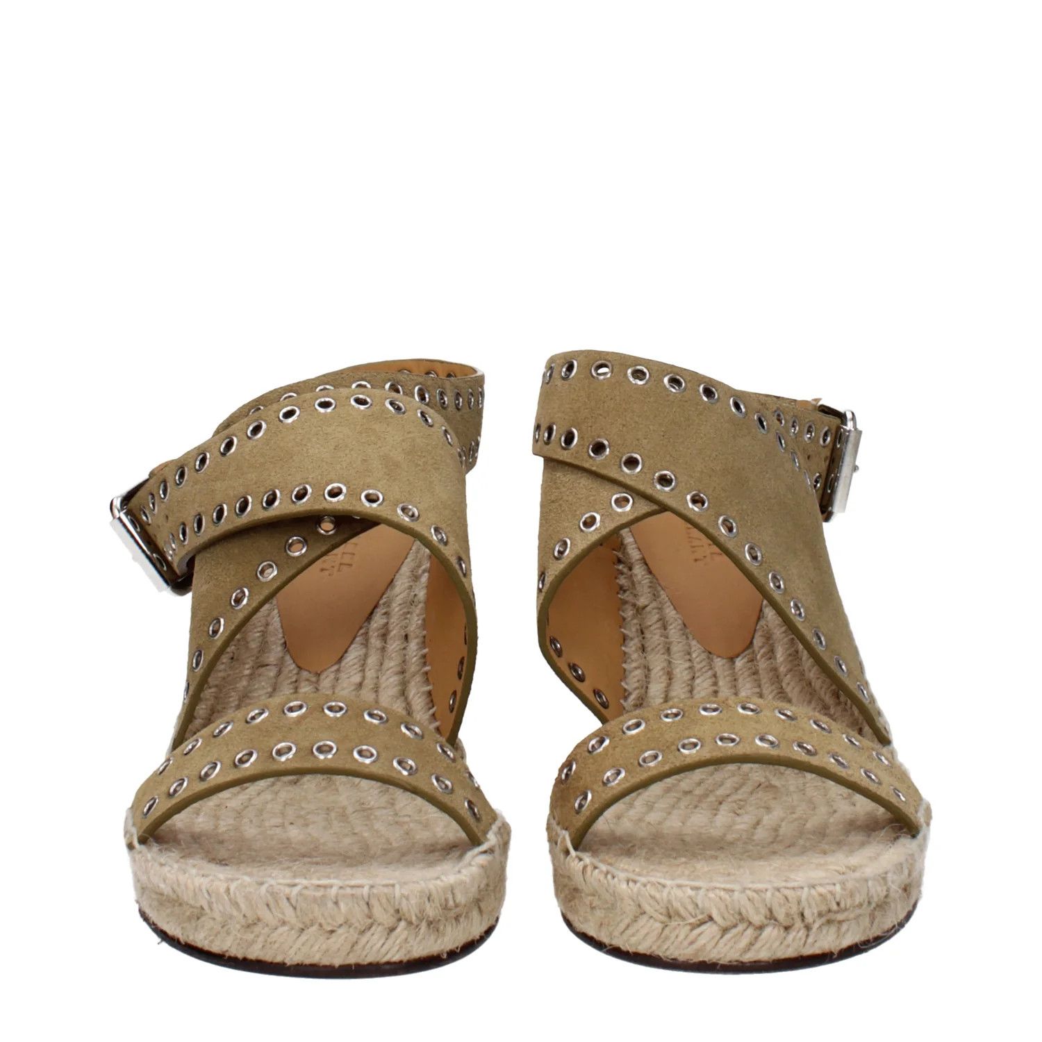 Isabel Marant ob1o1e1124 Suede Wedges in Beige/Turtledove Size US 10 / IT 40 - 3 Thumbnail