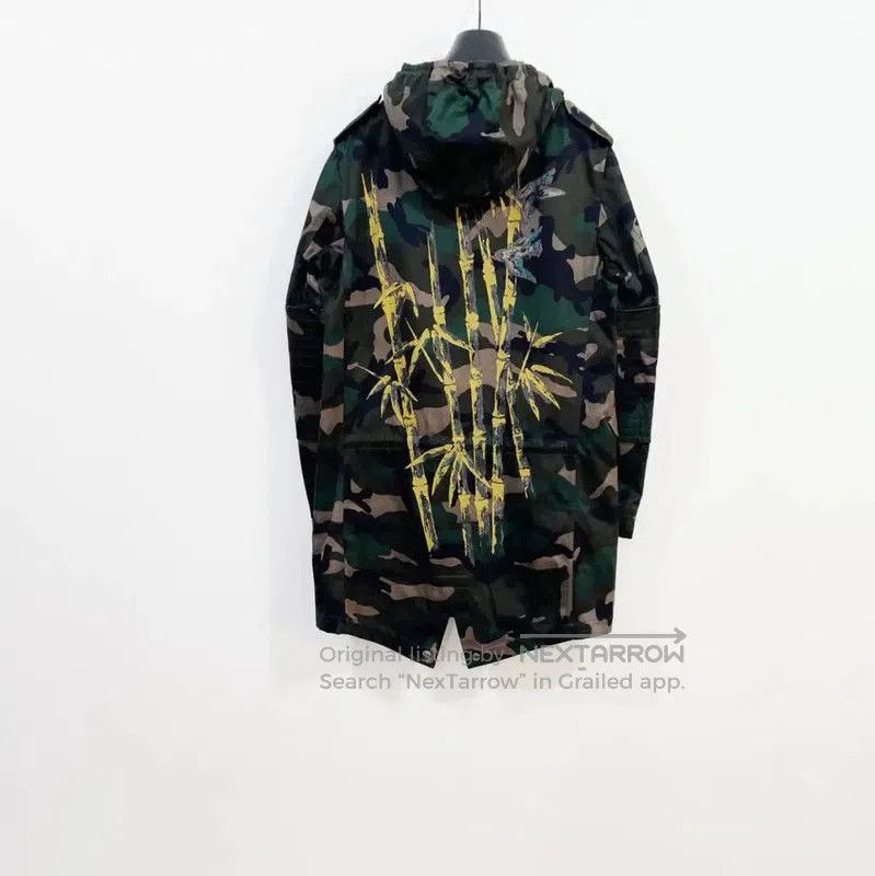 Valentino Valentino Military Green Long Coat for Men . Size US M / EU 48-50 / 2 - 2 Thumbnail
