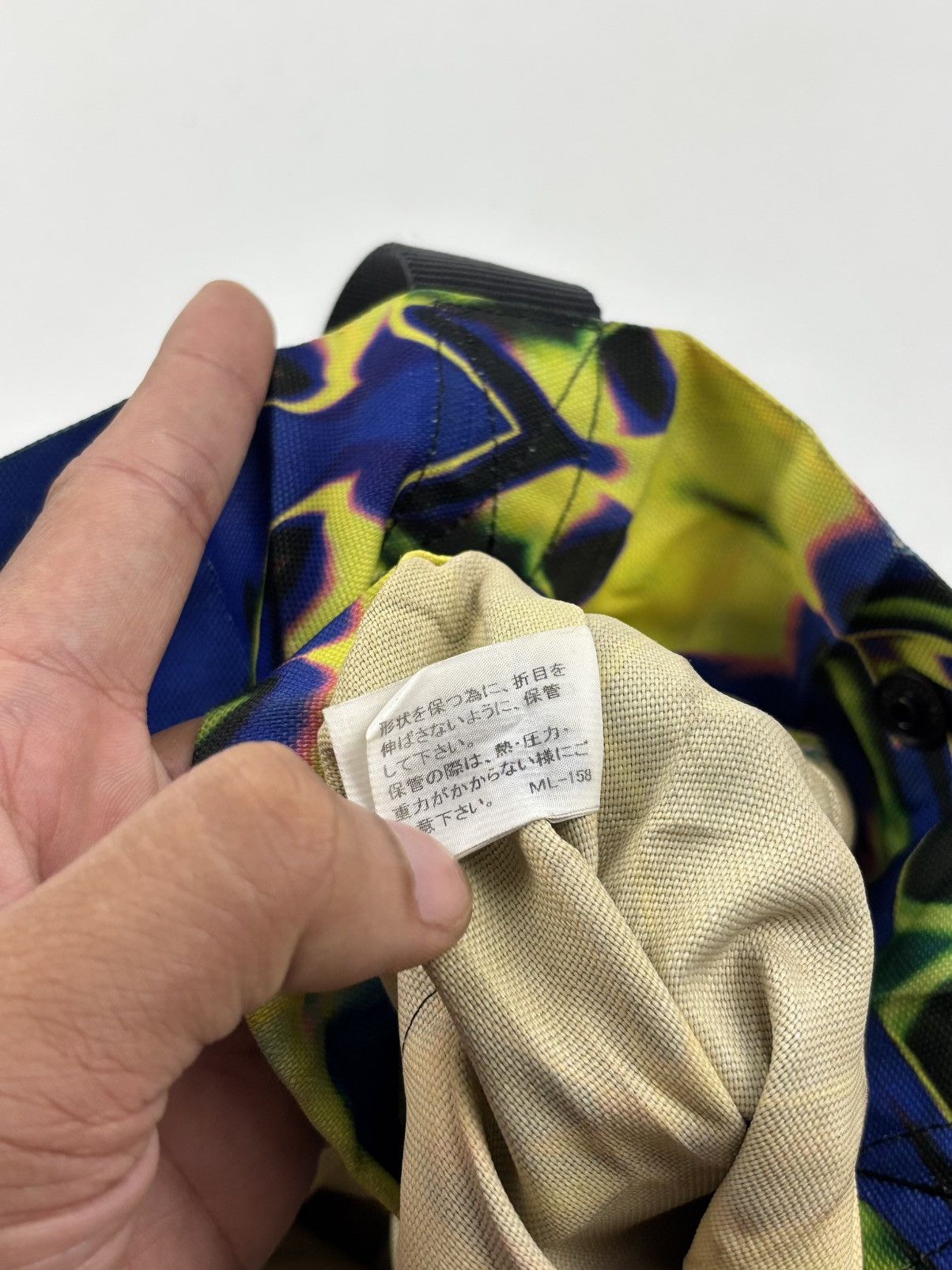 Issey Miyake Archive Issey Miyake Men Psychedelic Totebag Size ONE SIZE - 8 Thumbnail