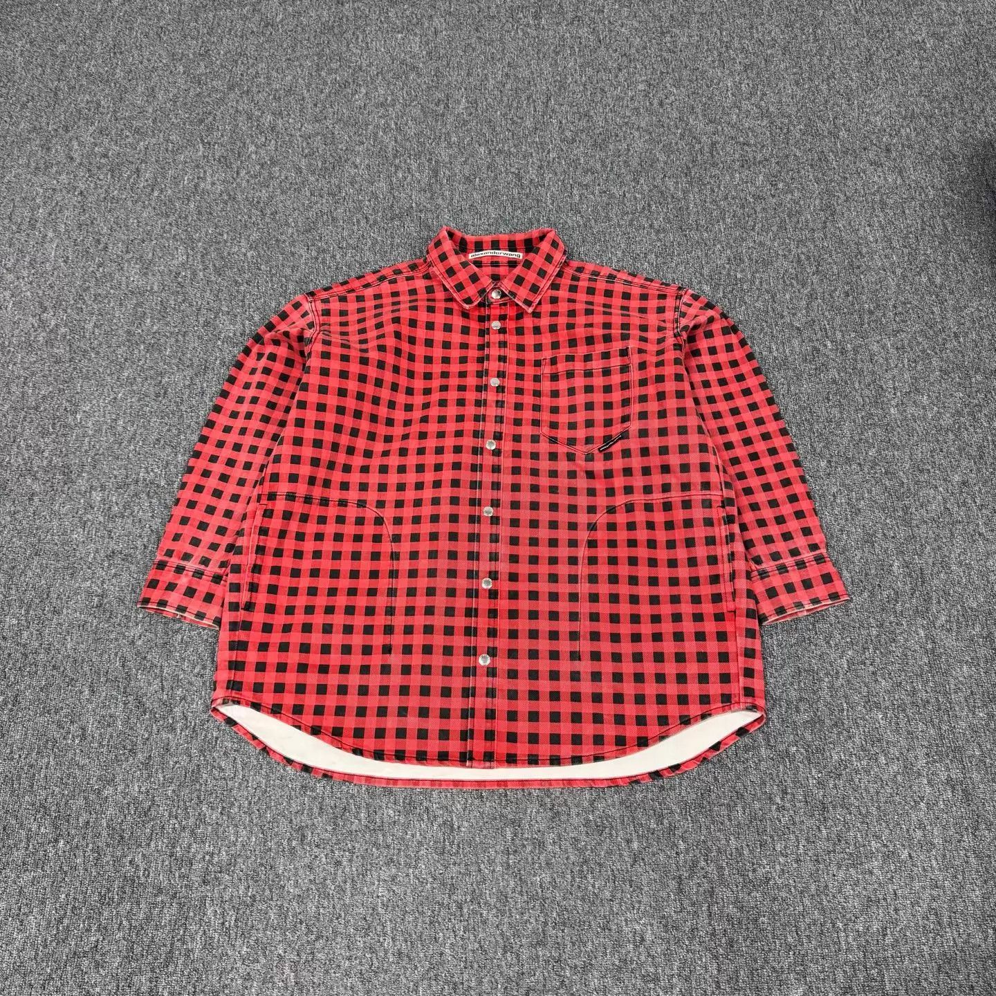 Alexander Wang Alexander Wang Check LS Shirt M 99 New Size US M / EU 48-50 / 2 - 1 Thumbnail
