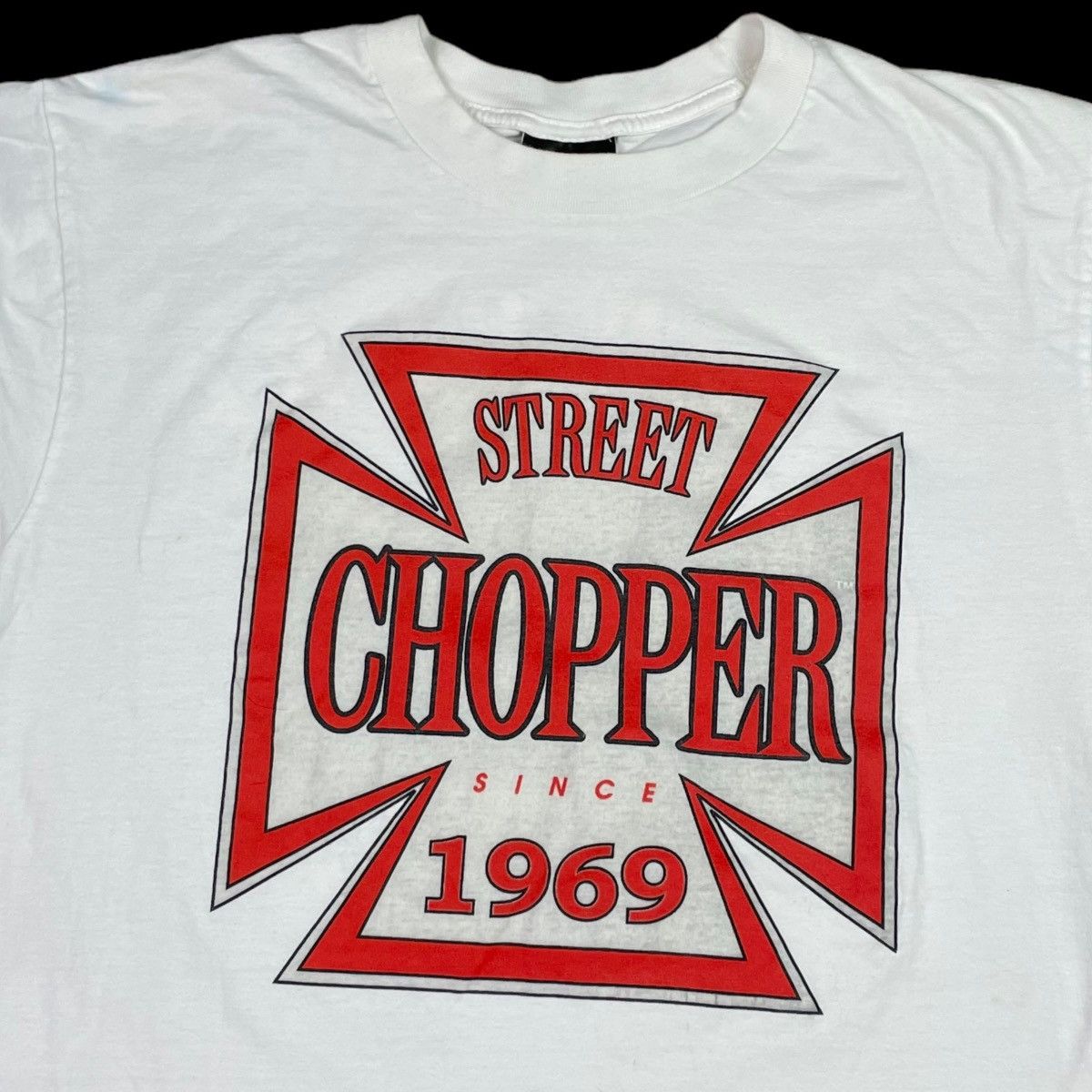 Other Street Chopper Motorcycle Biker Stained Shirt Adult Large Size US L / EU 52-54 / 3 - 2 Thumbnail
