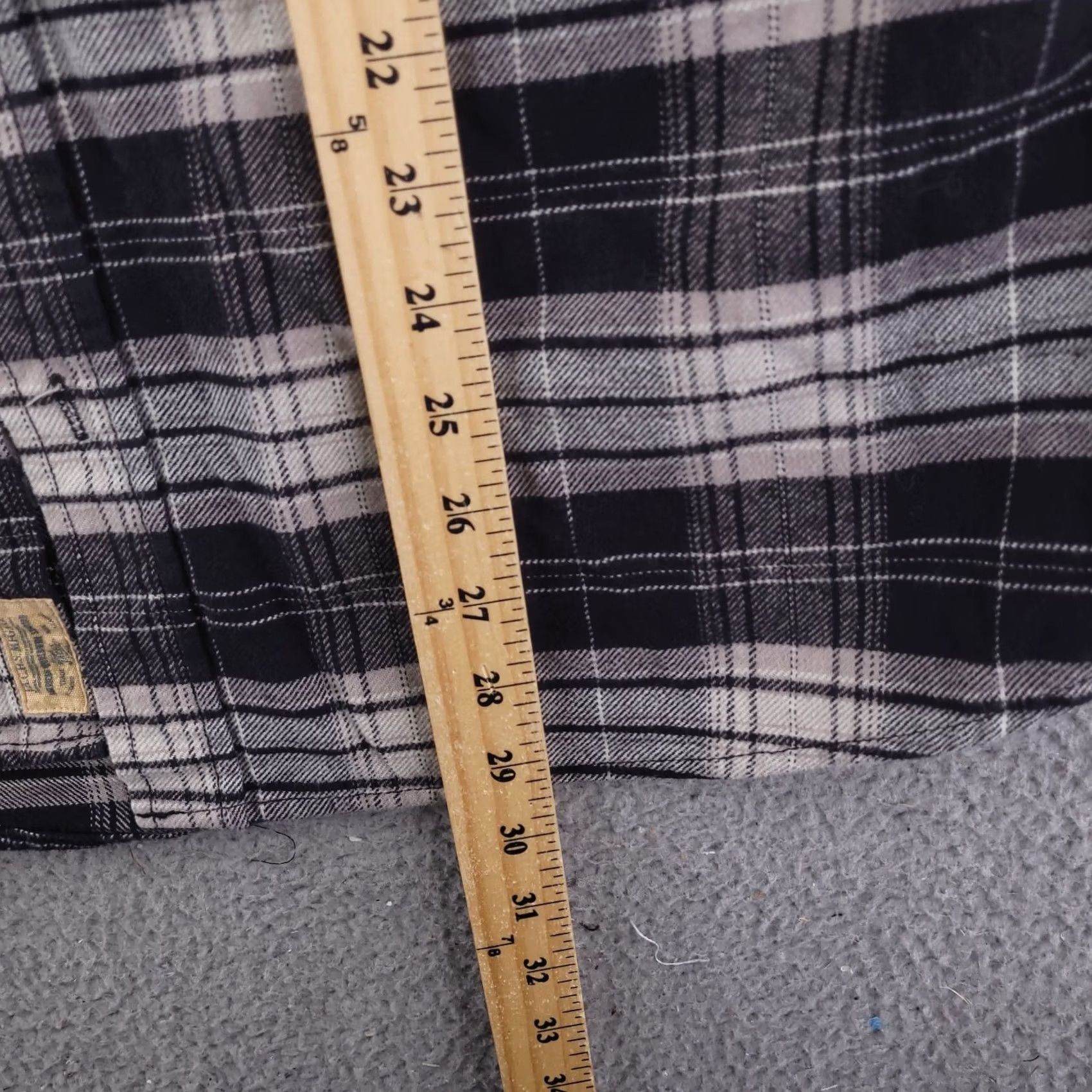 Vintage JACHS Shirt Mens XL Flannel Black Gray Long Sleeve Button Cotton Thick Regular Plaid Shirt XL Mens Size US XL / EU 56 / 4 - 7 Thumbnail