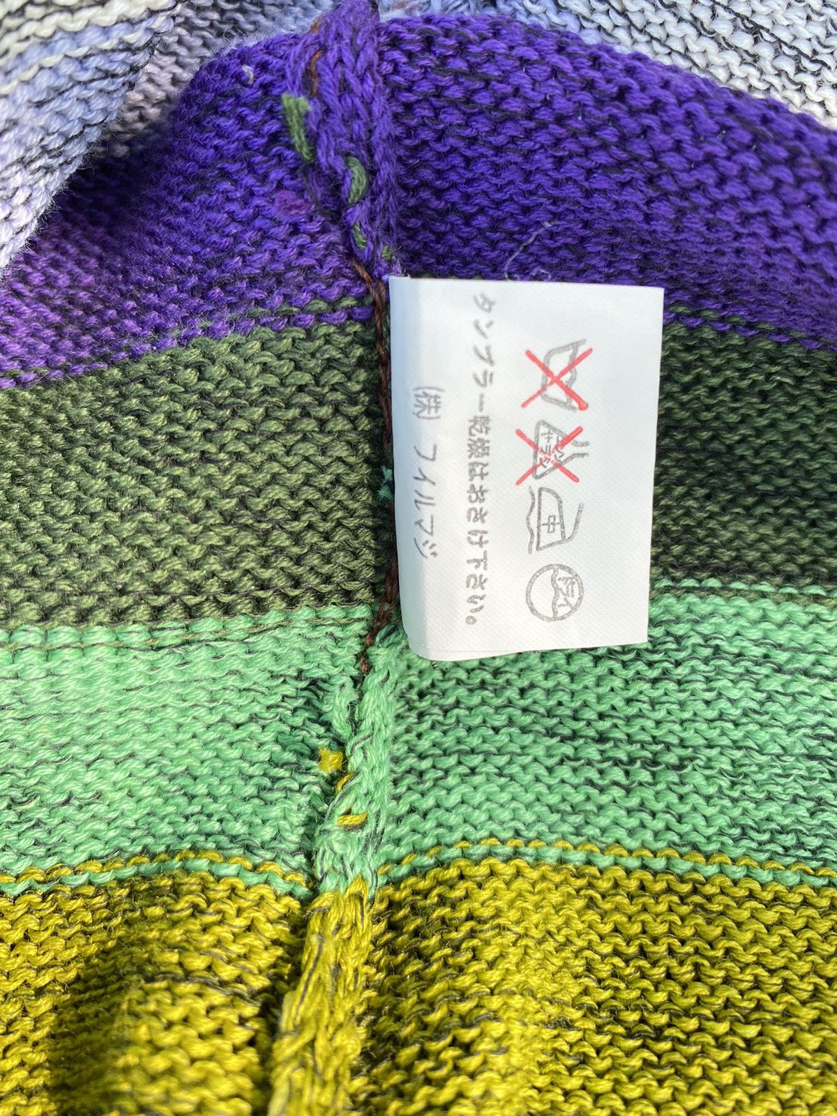 Designer × Vintage FILMAGIE Rainbow Knit Size M / US 6-8 / IT 42-44 - 4 Thumbnail
