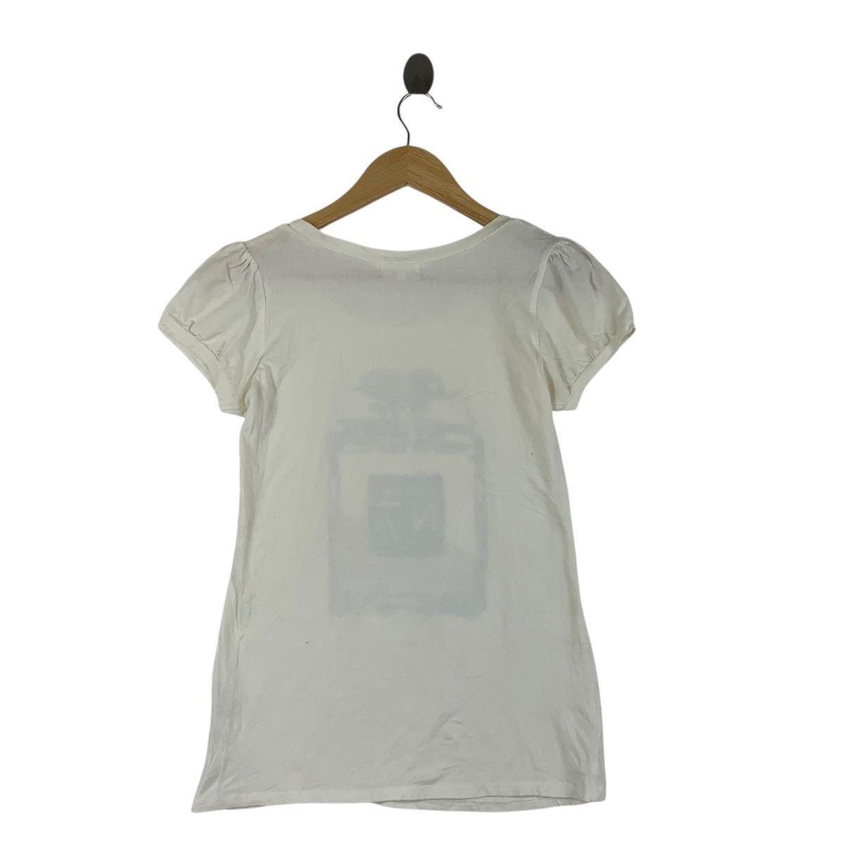 Vintage Vintage ROPE JAPAN PERFUME NO 7 Glitter Blouse Tee Shirt Size M / US 6-8 / IT 42-44 - 4 Thumbnail