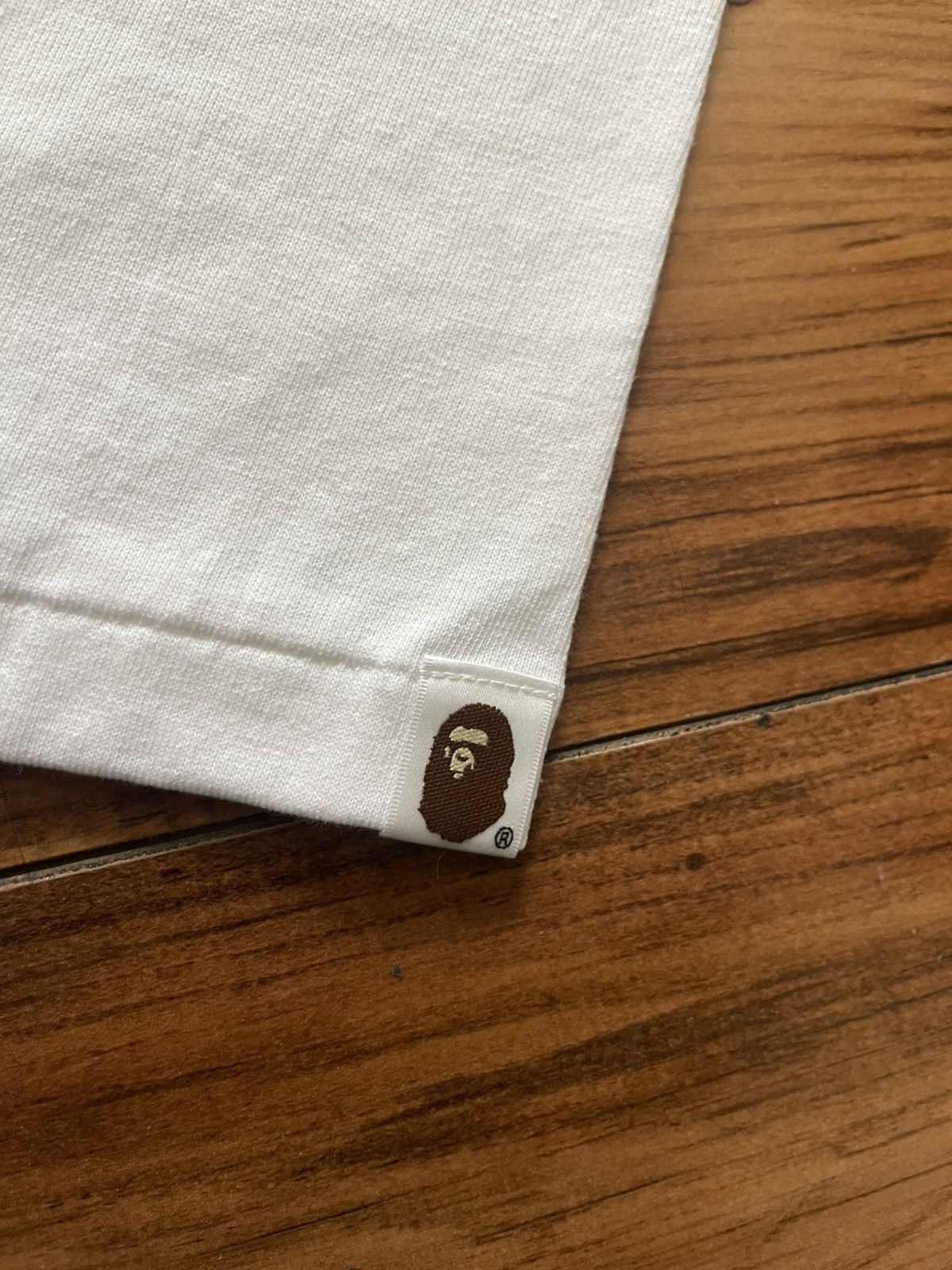 Bape BAPE By Bathing APE Big Face White Tee Size US L / EU 52-54 / 3 - 7 Thumbnail