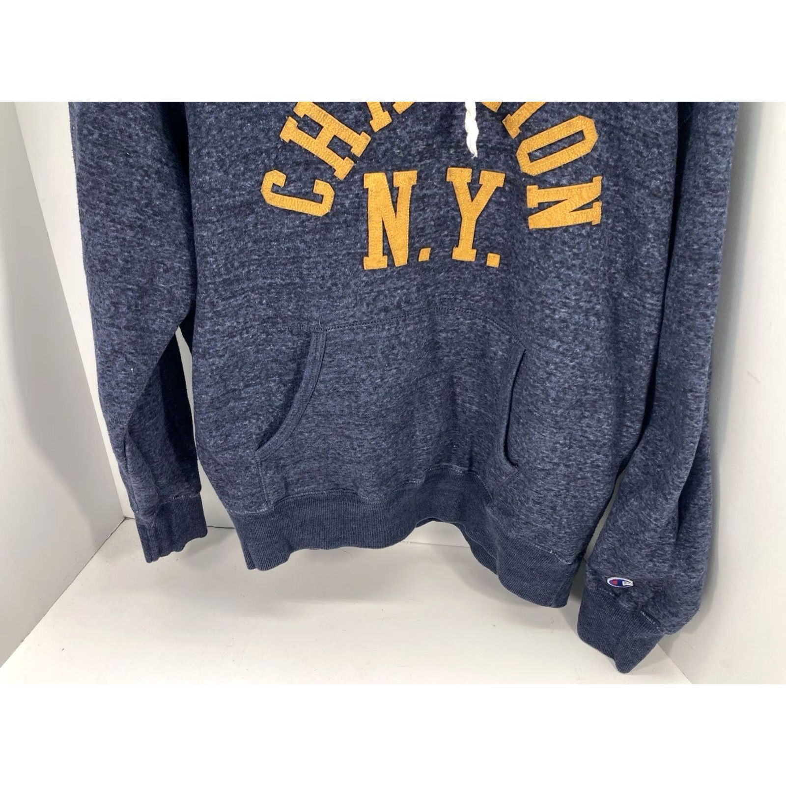 Champion Champion New York Sweatshirt Hoodie Men 2XL Gray Long Sleeve Pullover Embroidery Size US XXL / EU 58 / 5 - 3 Thumbnail