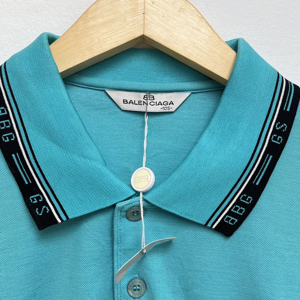 Balenciaga Vintage Dead Stock Balenciaga Polo Shirt Size US L / EU 52-54 / 3 - 4 Thumbnail